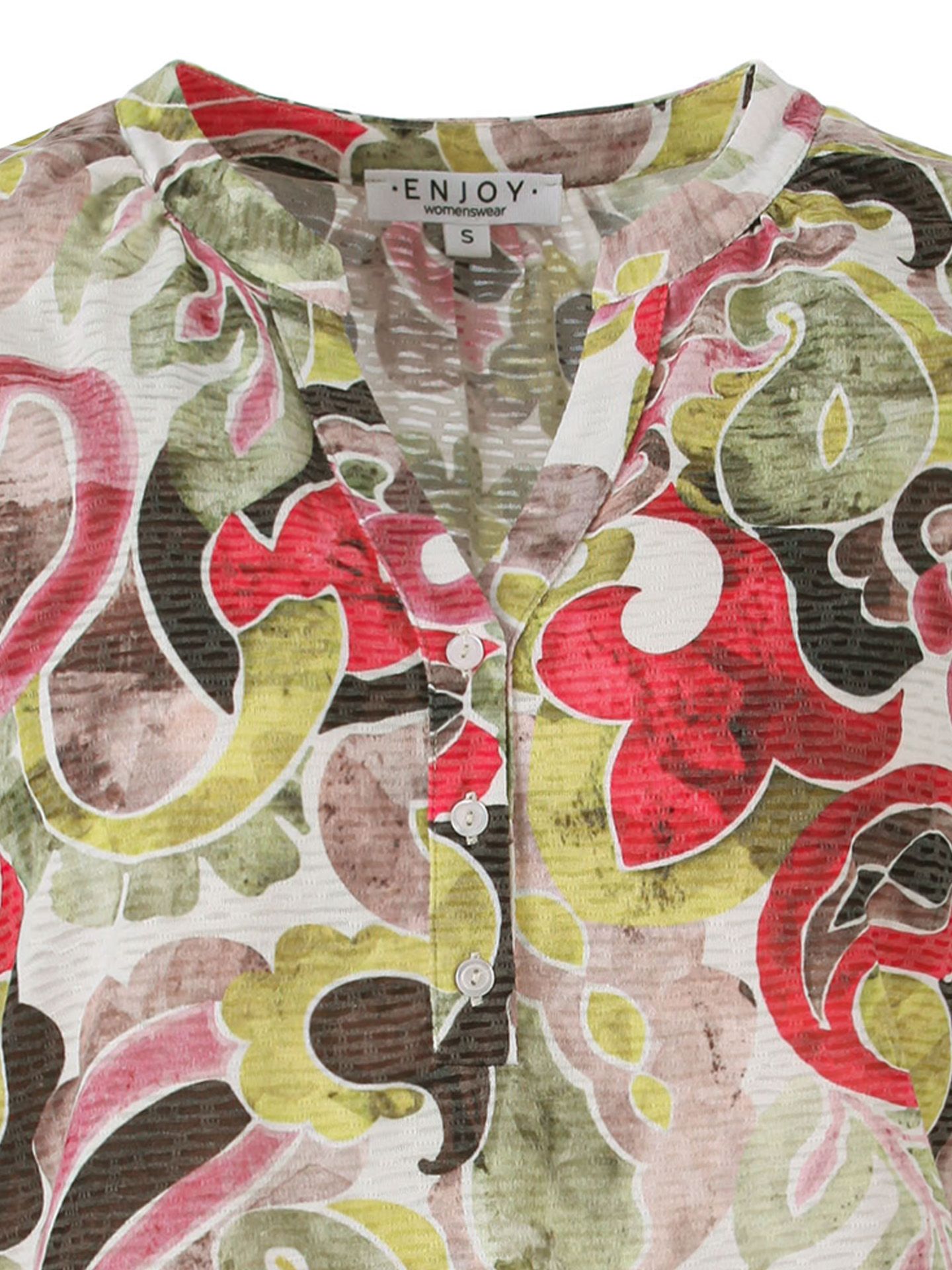 Enjoy Womenswear T-shirt Mosa Multi 00084765-9600