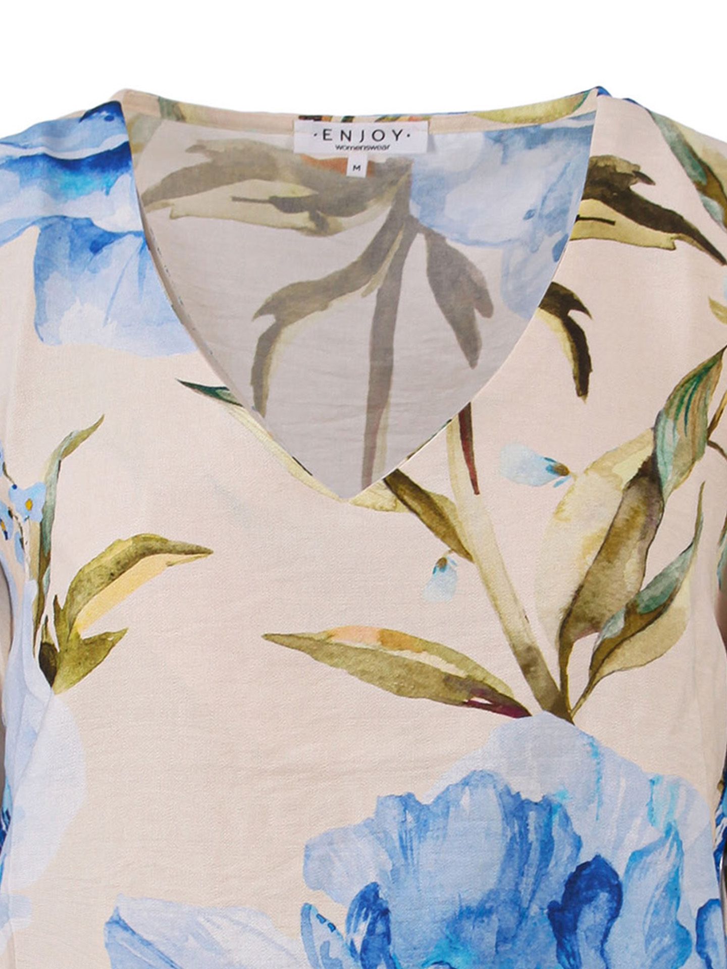 Enjoy Womenswear Blouse Magreet Blauw 00084766-1600