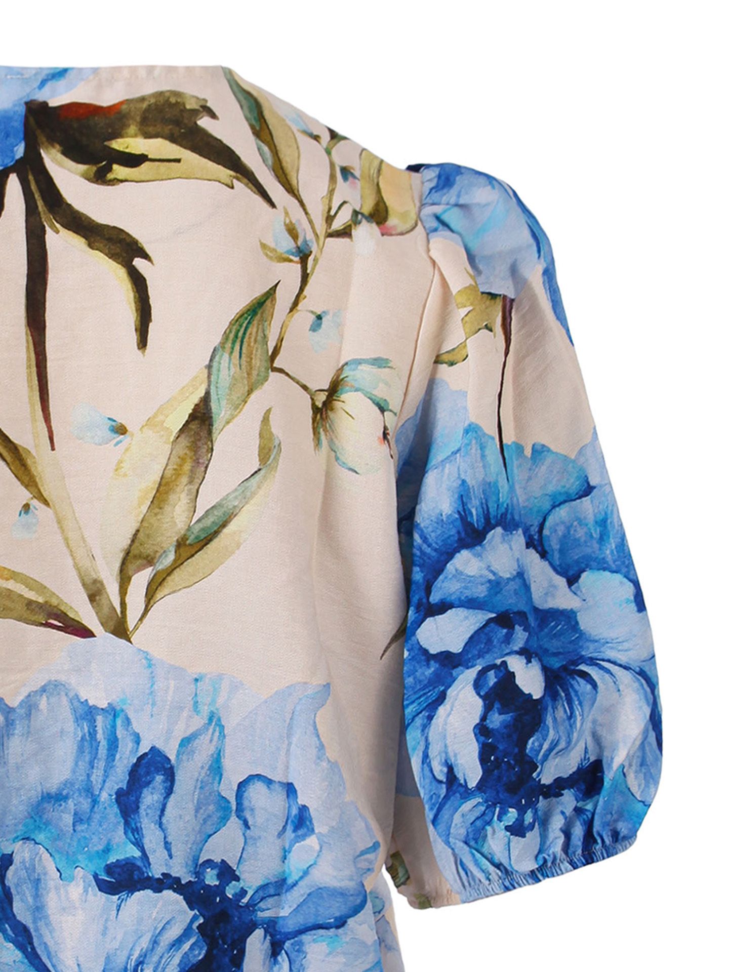 Enjoy Womenswear Blouse Magreet Blauw 00084766-1600