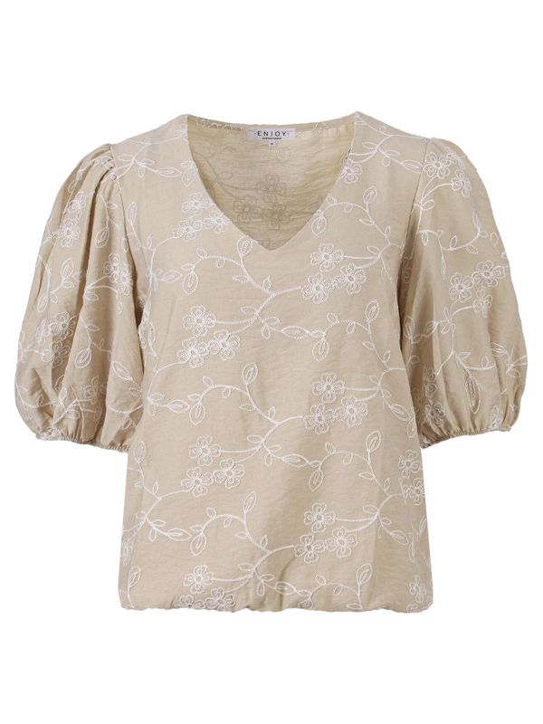 Enjoy Womenswear Blouse Simone Beige 2900082078035
