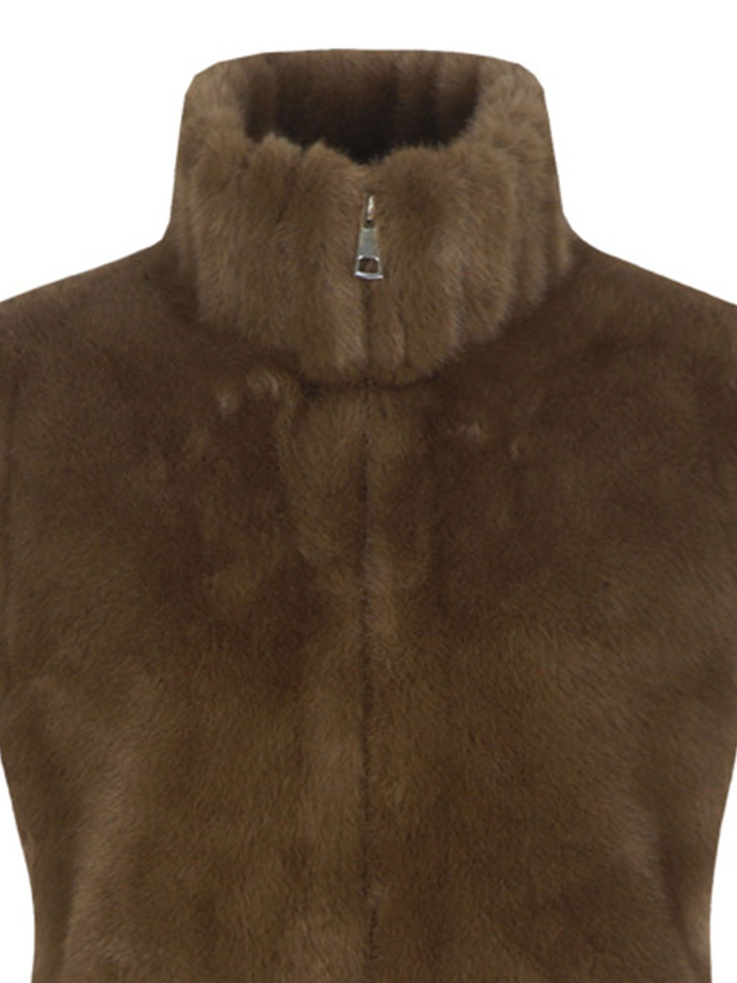C&S The Label Gilet Geraldine Bruin 00084774-5800