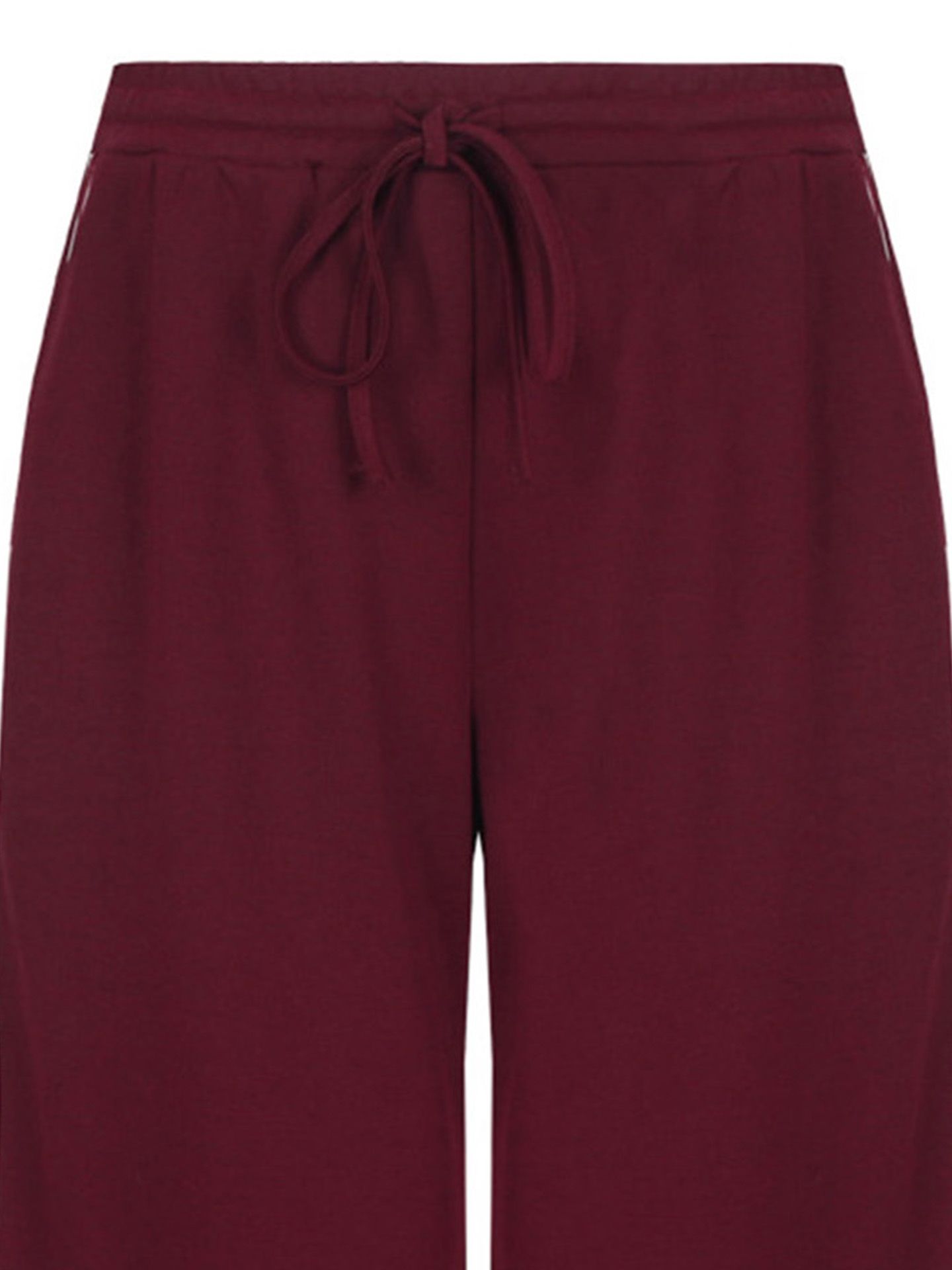 C&S The Label Straight Broek Patly Rood 00084779-3600