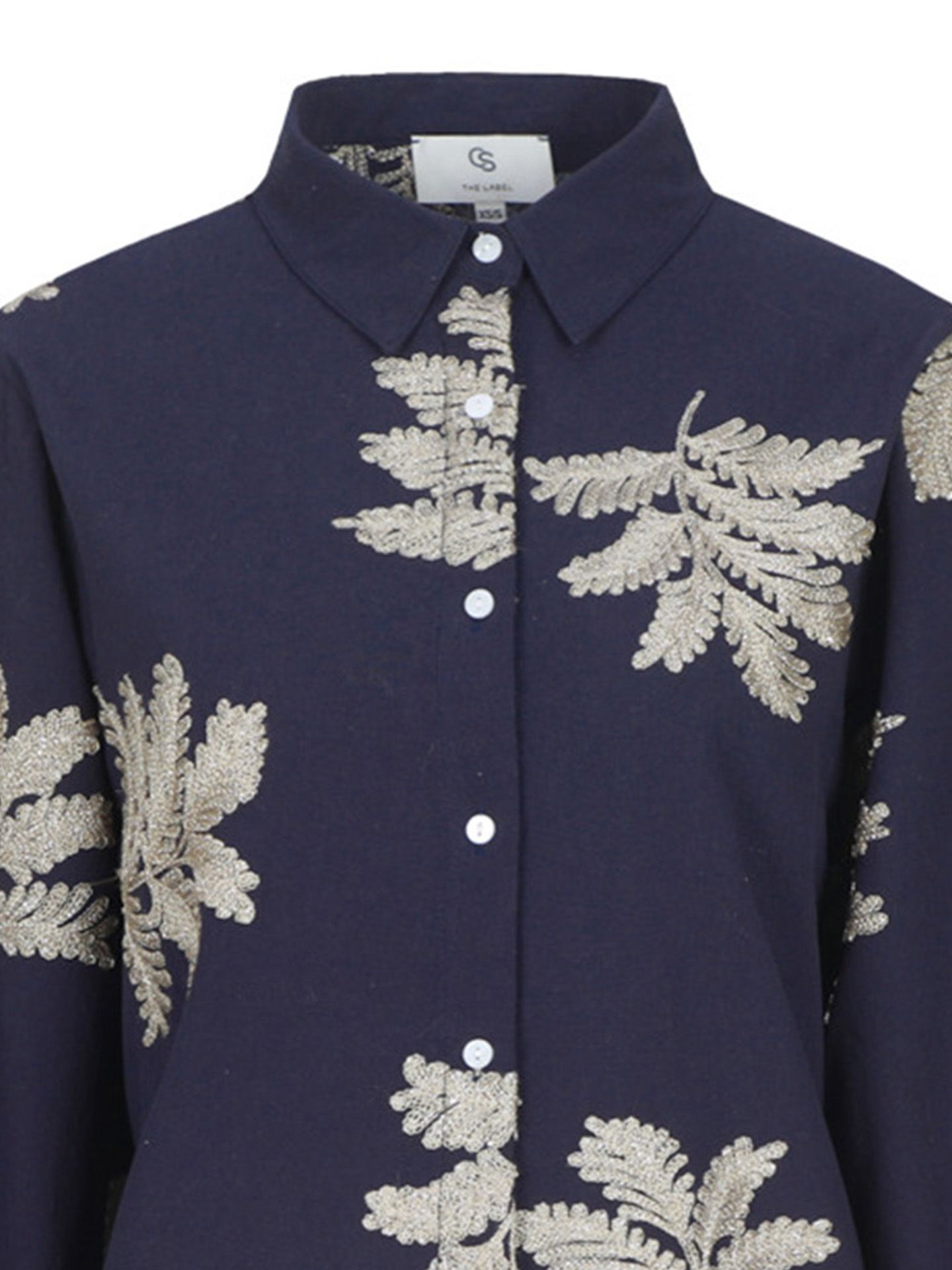 C&S The Label Blouse Loreen Blauw 00084781-1500