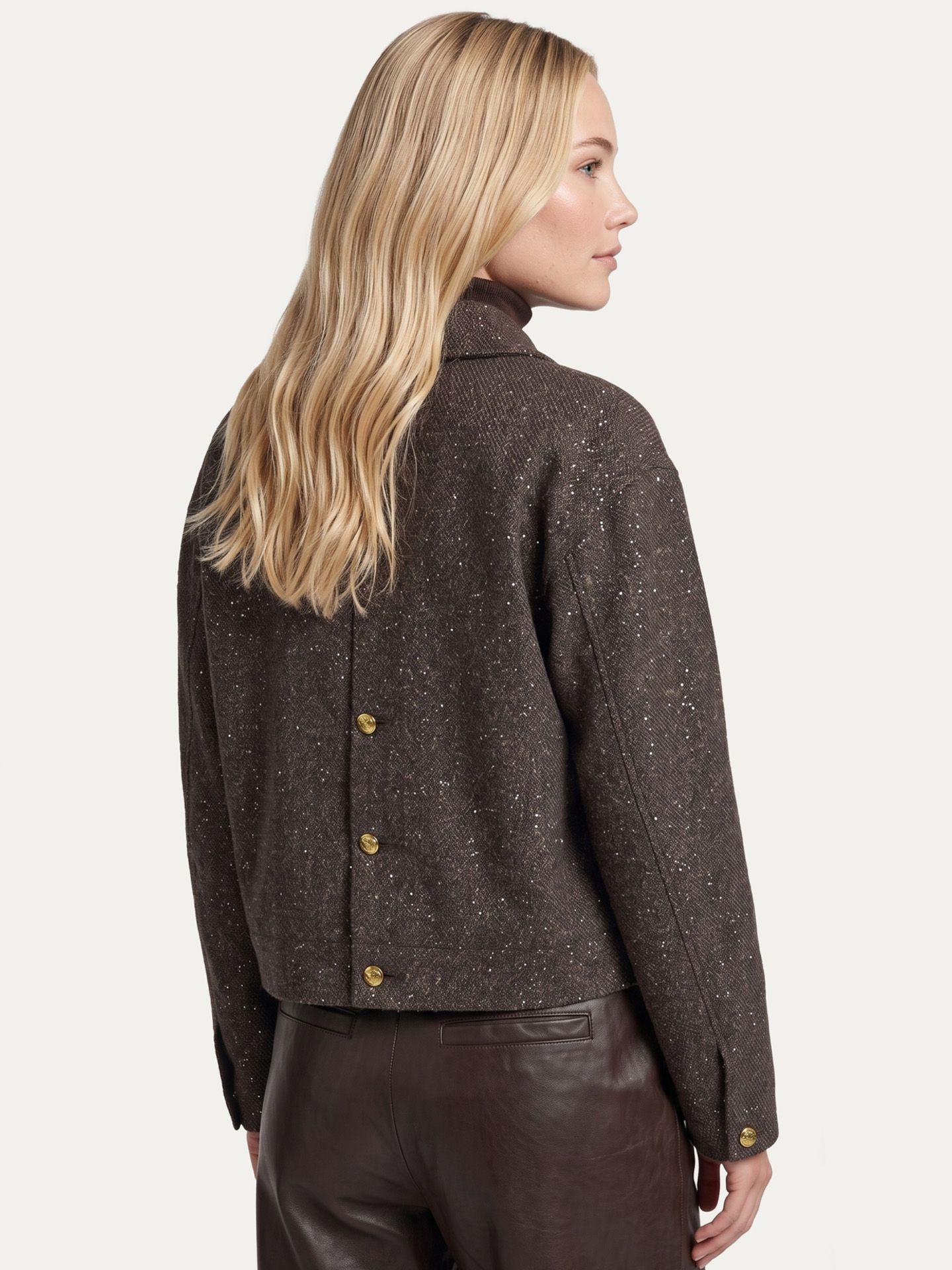 C&S The Label Blazer Manouk Bruin 00084783-5800