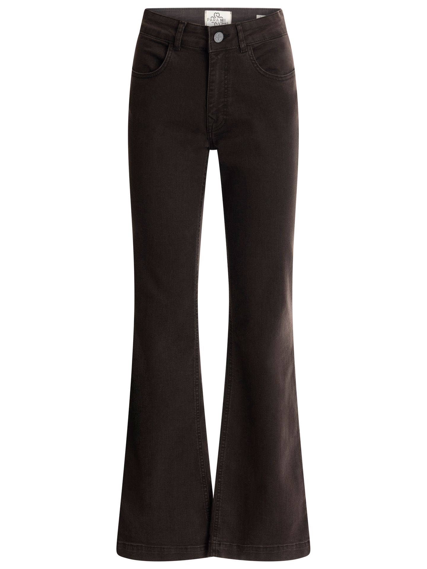 Para Mi Flared Jeans Jade Bruin 00084789-5800