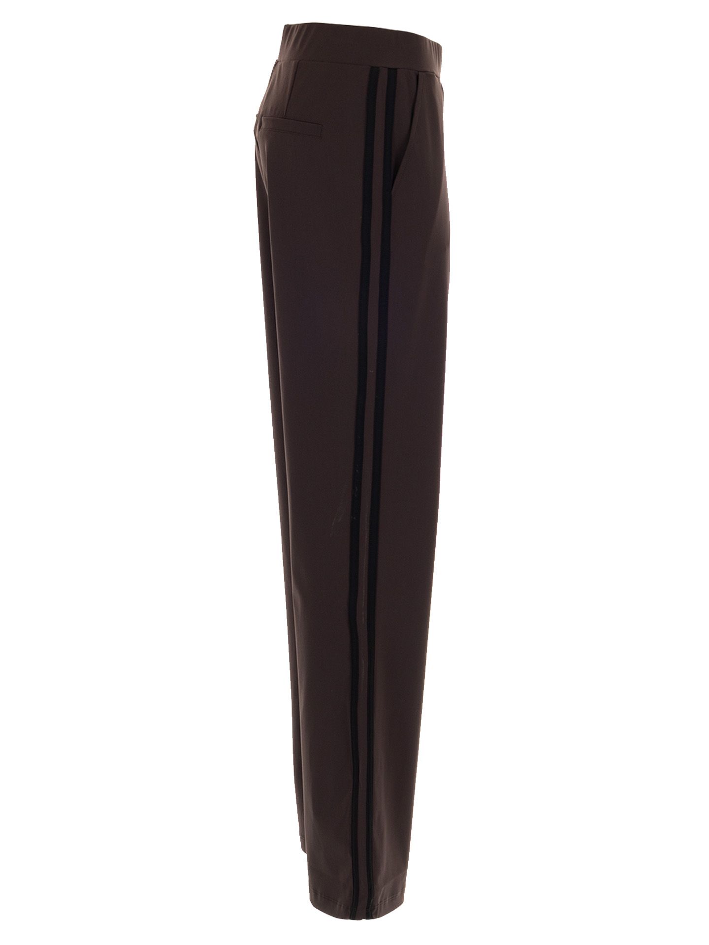 Zoso Wide Leg Broek Rosan Bruin 00084793-5800