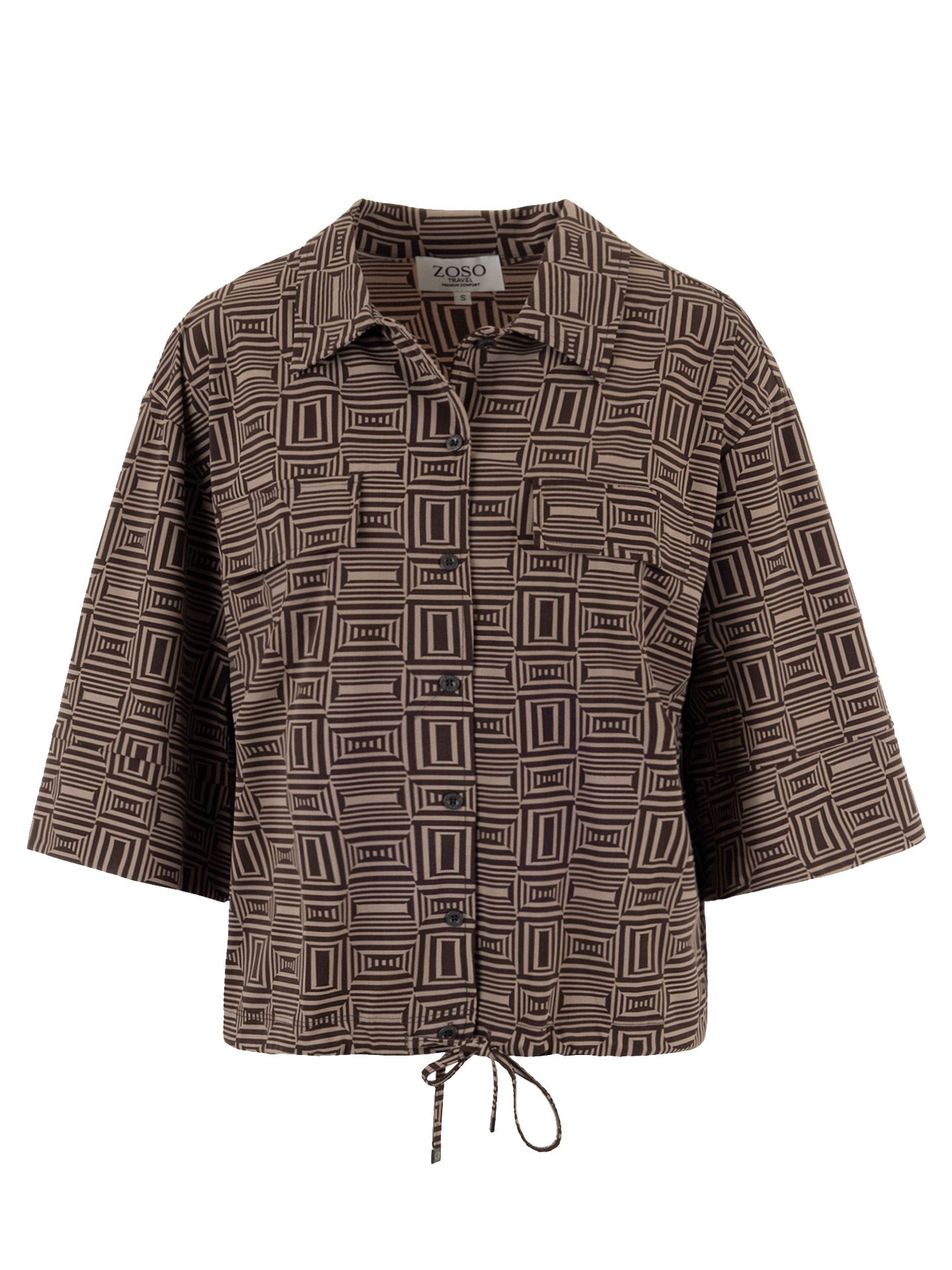 Zoso Blouse Cameron Bruin 00084799-5800