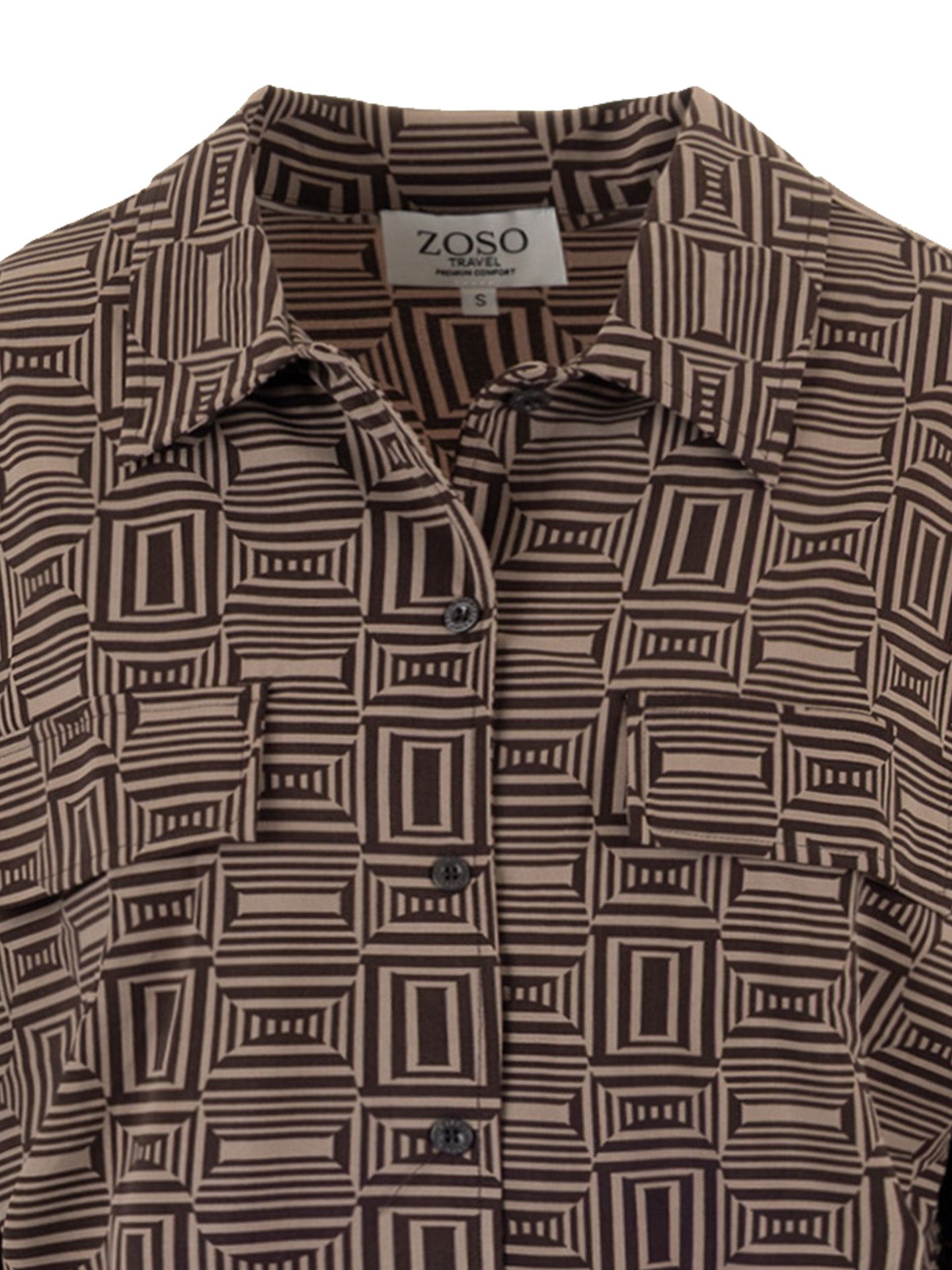 Zoso Blouse Cameron Bruin 00084799-5800