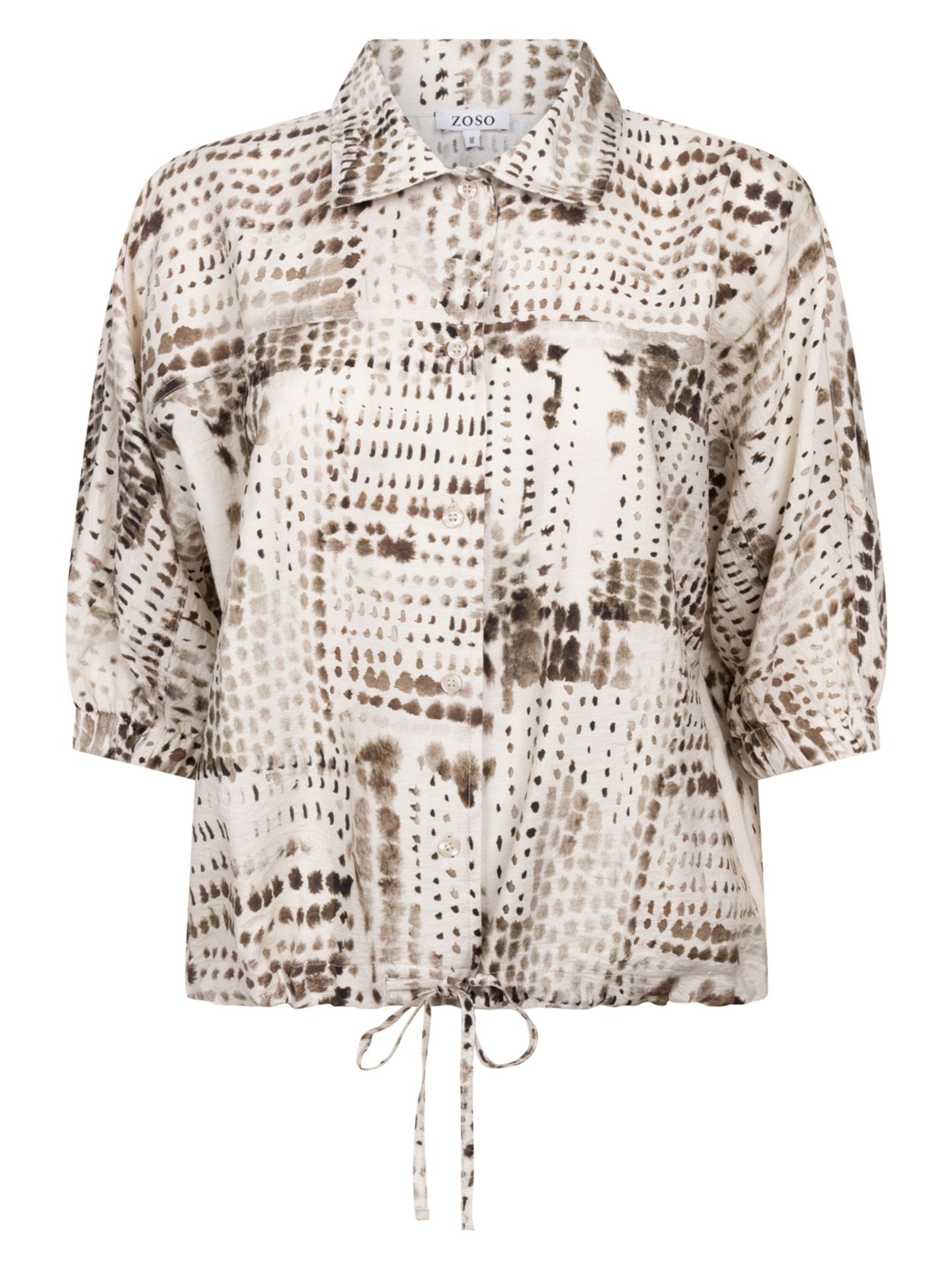 Zoso Blouse Barbara Taupe 00084801-5500