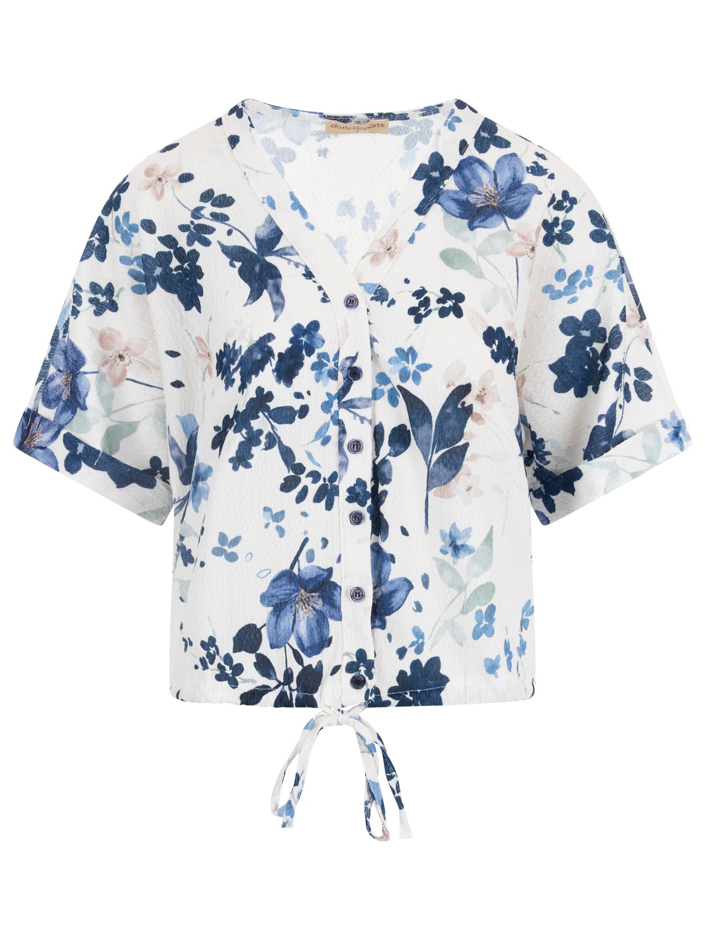 daily parts Blouse Maki Blauw 00084806-1500