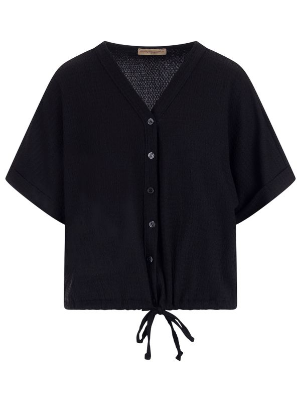 daily parts Blouse Majory Zwart 2900082136025