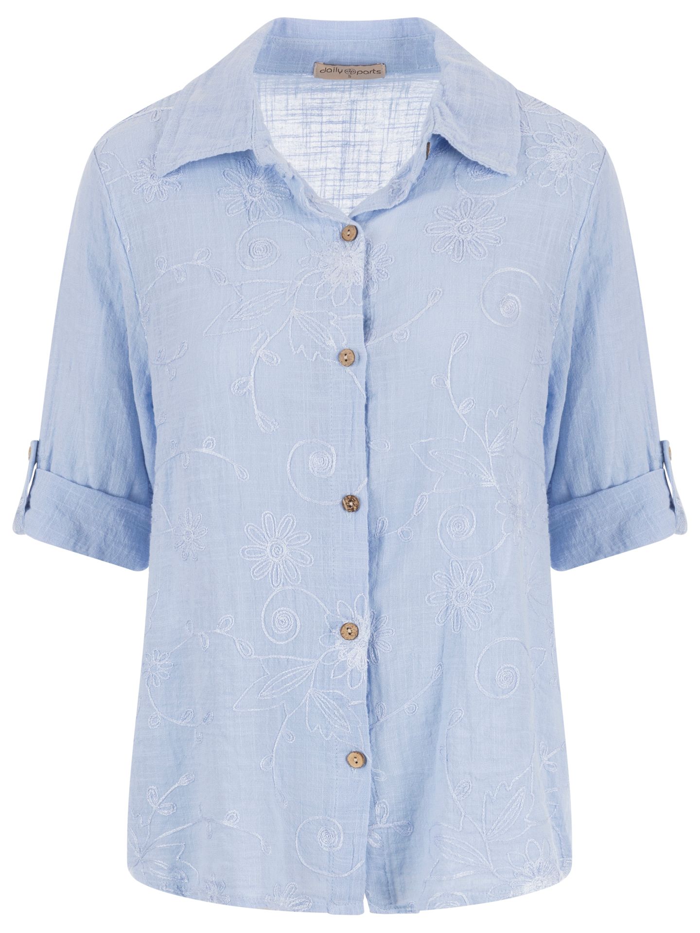 daily parts Blouse Alina Blauw 00084820-1600