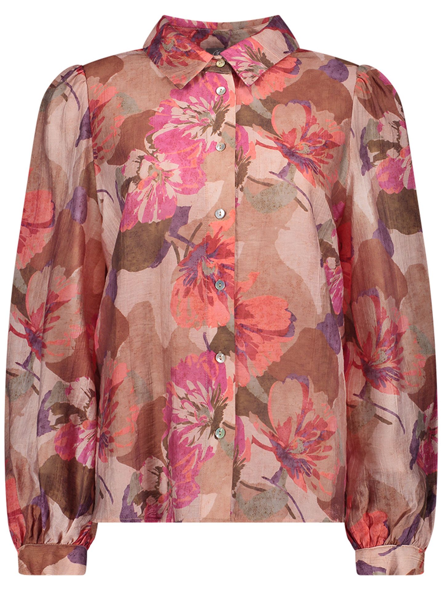 Geisha Blouse Janni Paars 00084845-4100
