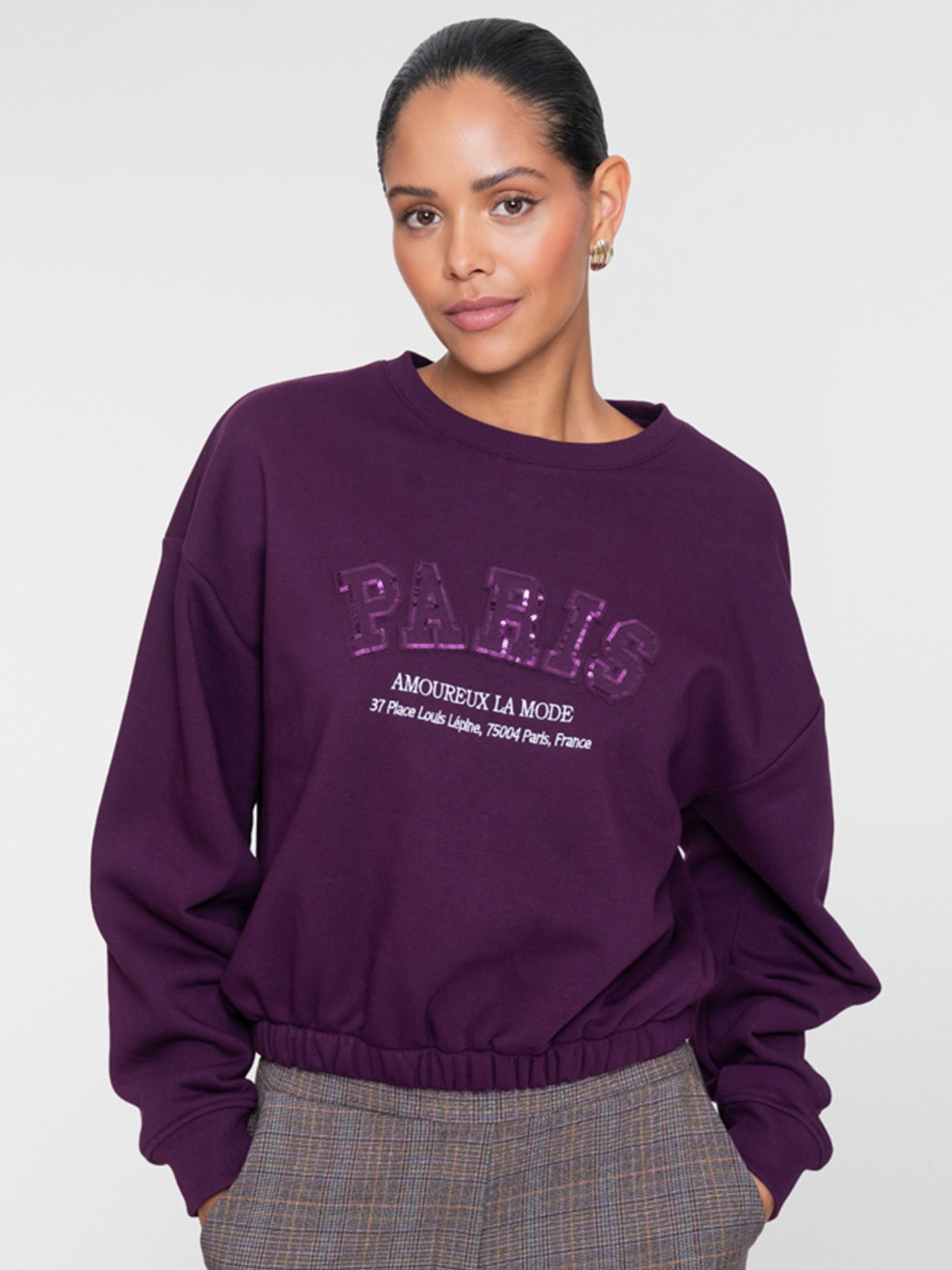 Geisha Sweater Naya Paars 00084849-4100
