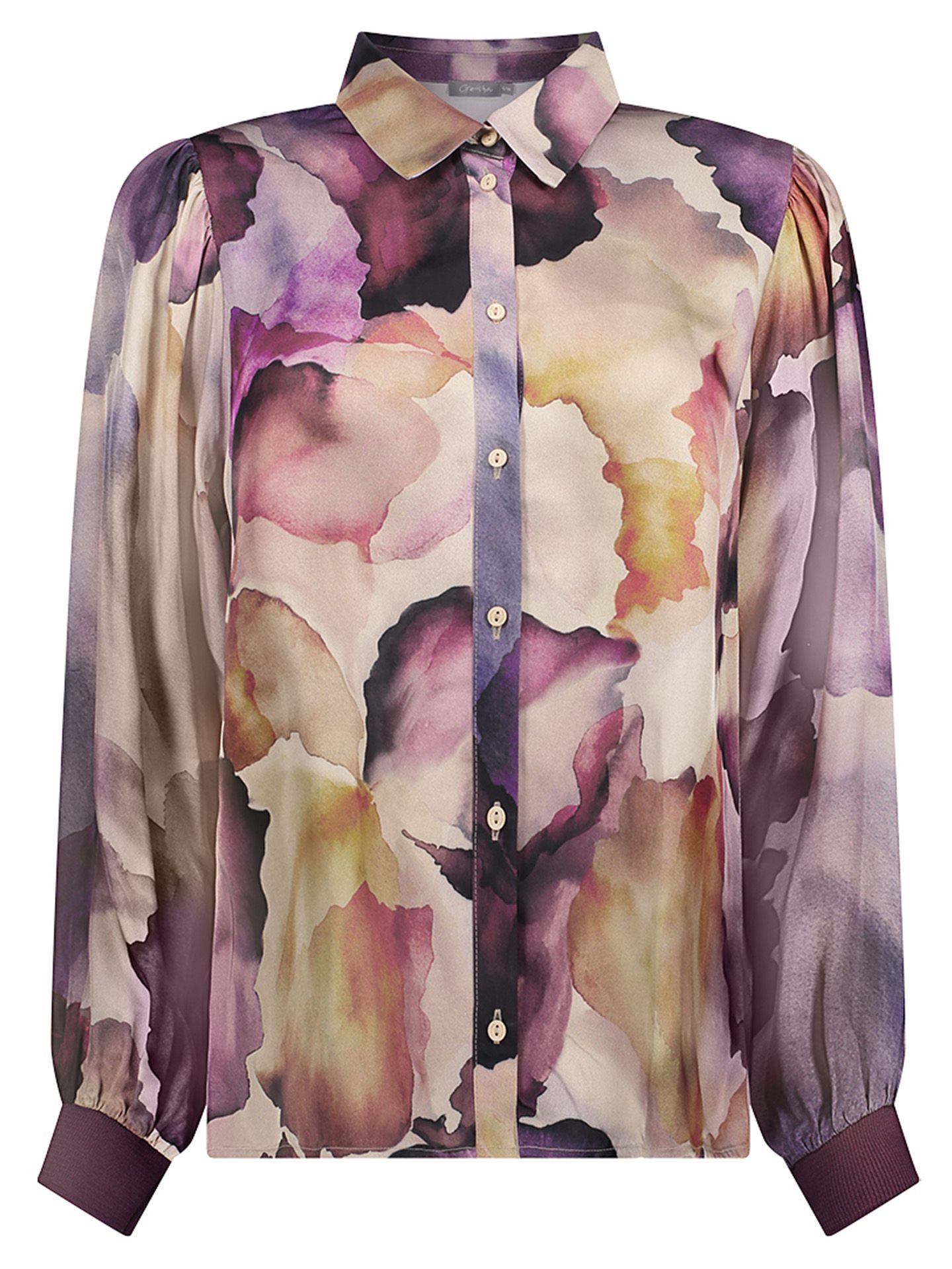 Geisha Blouse Annelijn Paars 00084859-4100