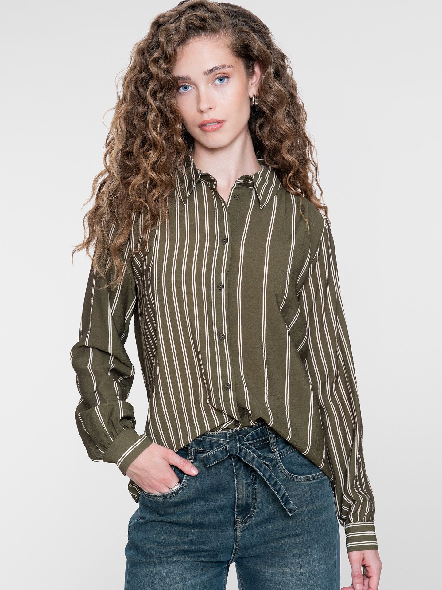 Geisha Blouse Elis Groen 00084860-6750