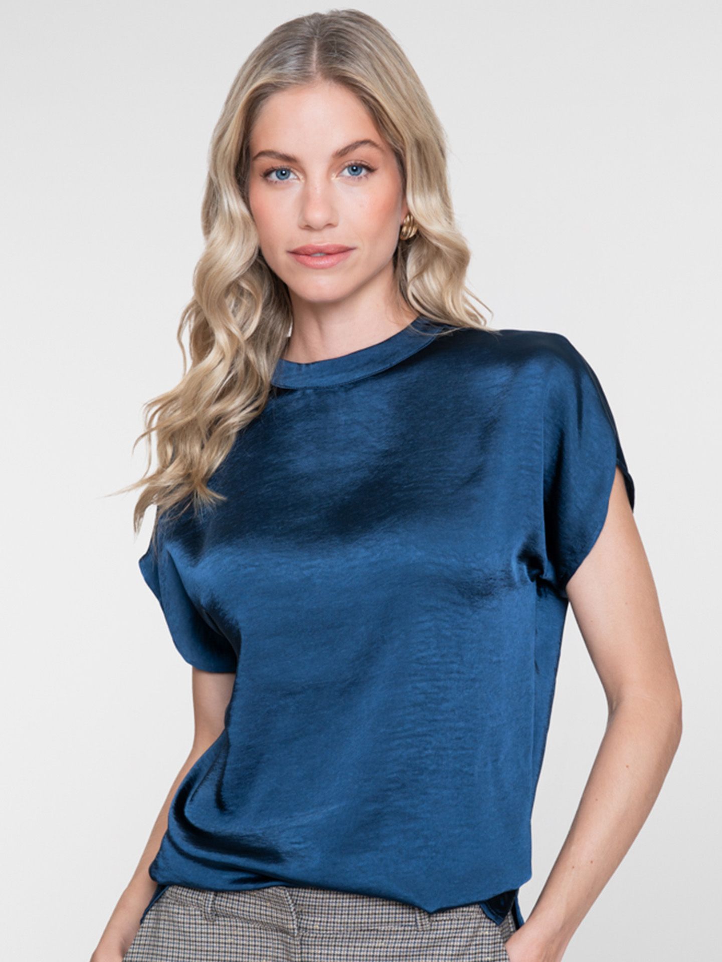 Geisha Blouse Christel Blauw 00084864-770