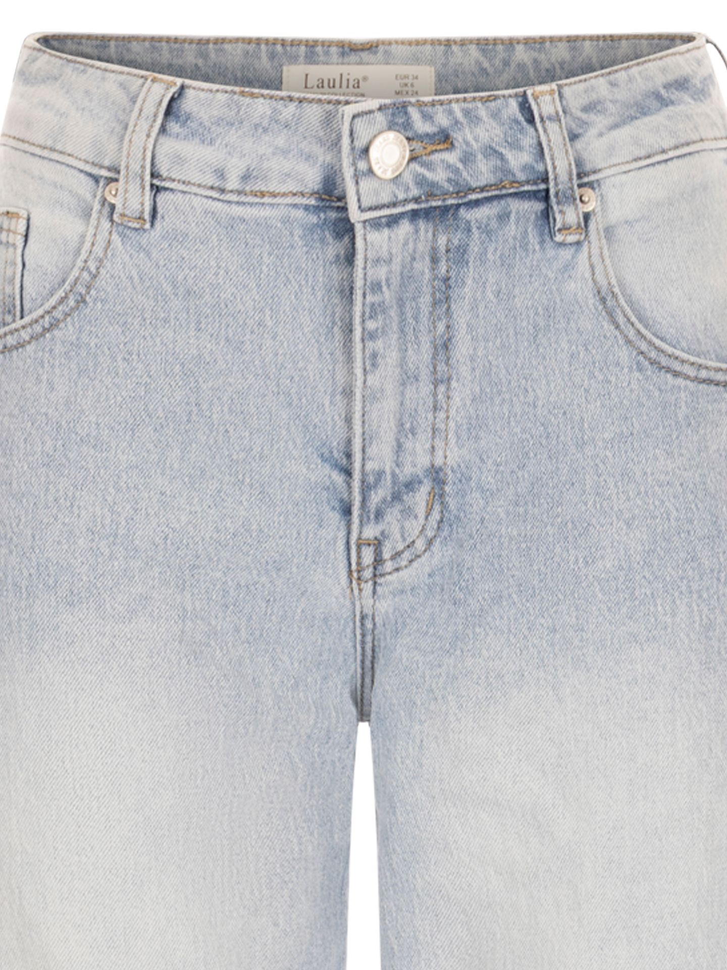 Laulia Barrel Jeans Sandra Blauw 00084877-500