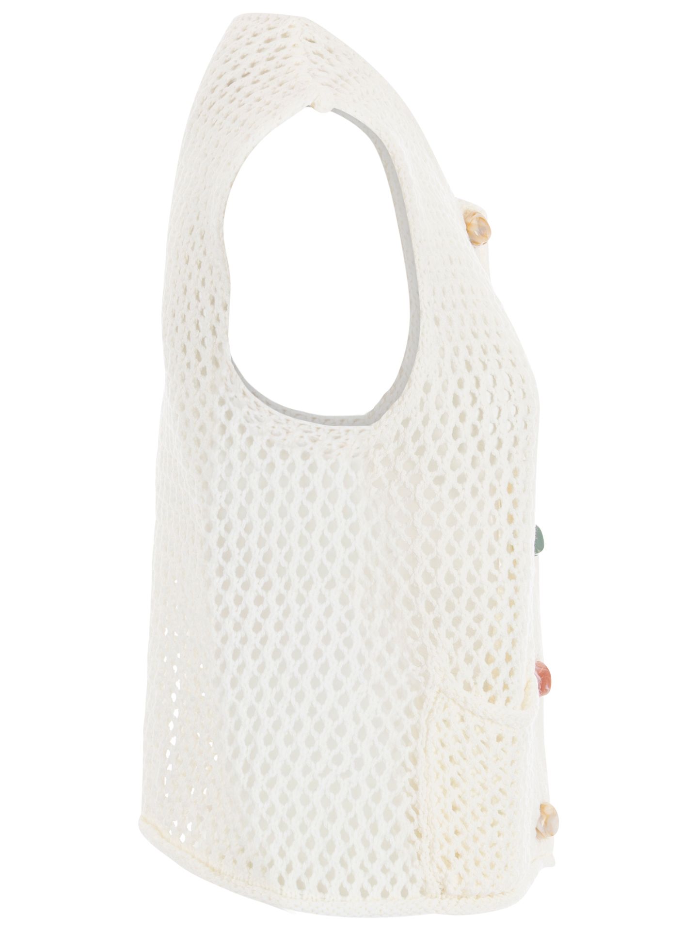 Kelie Gilet Hannie Off white 00084881-5050