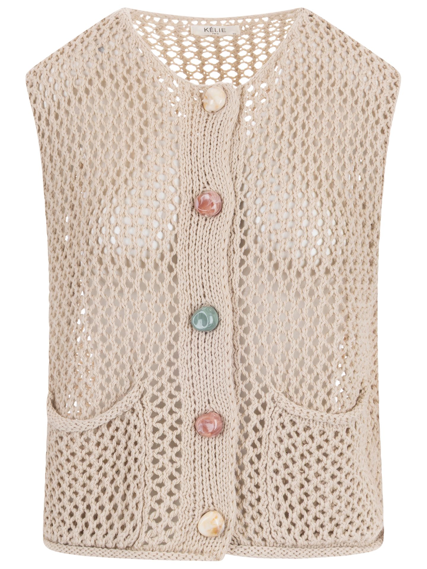 Kelie Gilet Hannie Beige 00084881-5200