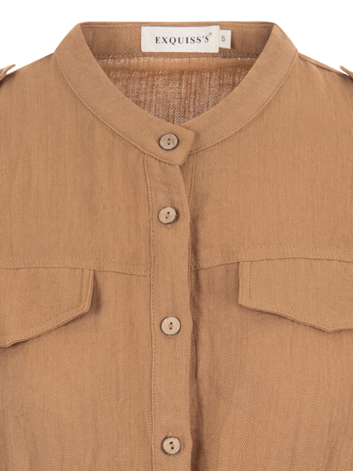 Exquisss Blouse Romy Camel 00084883-5300