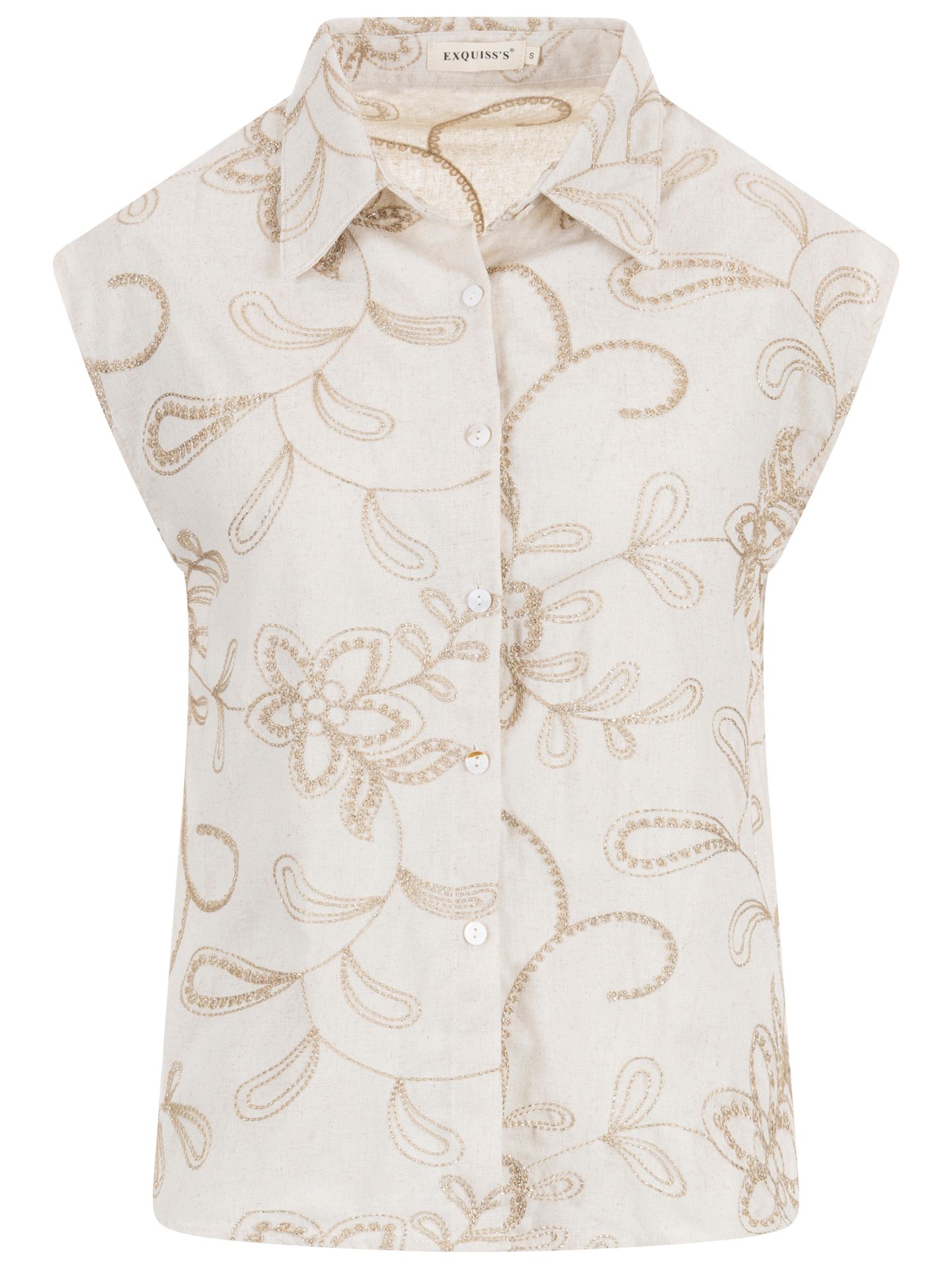 Exquisss Blouse Jonja Beige 00084884-5200