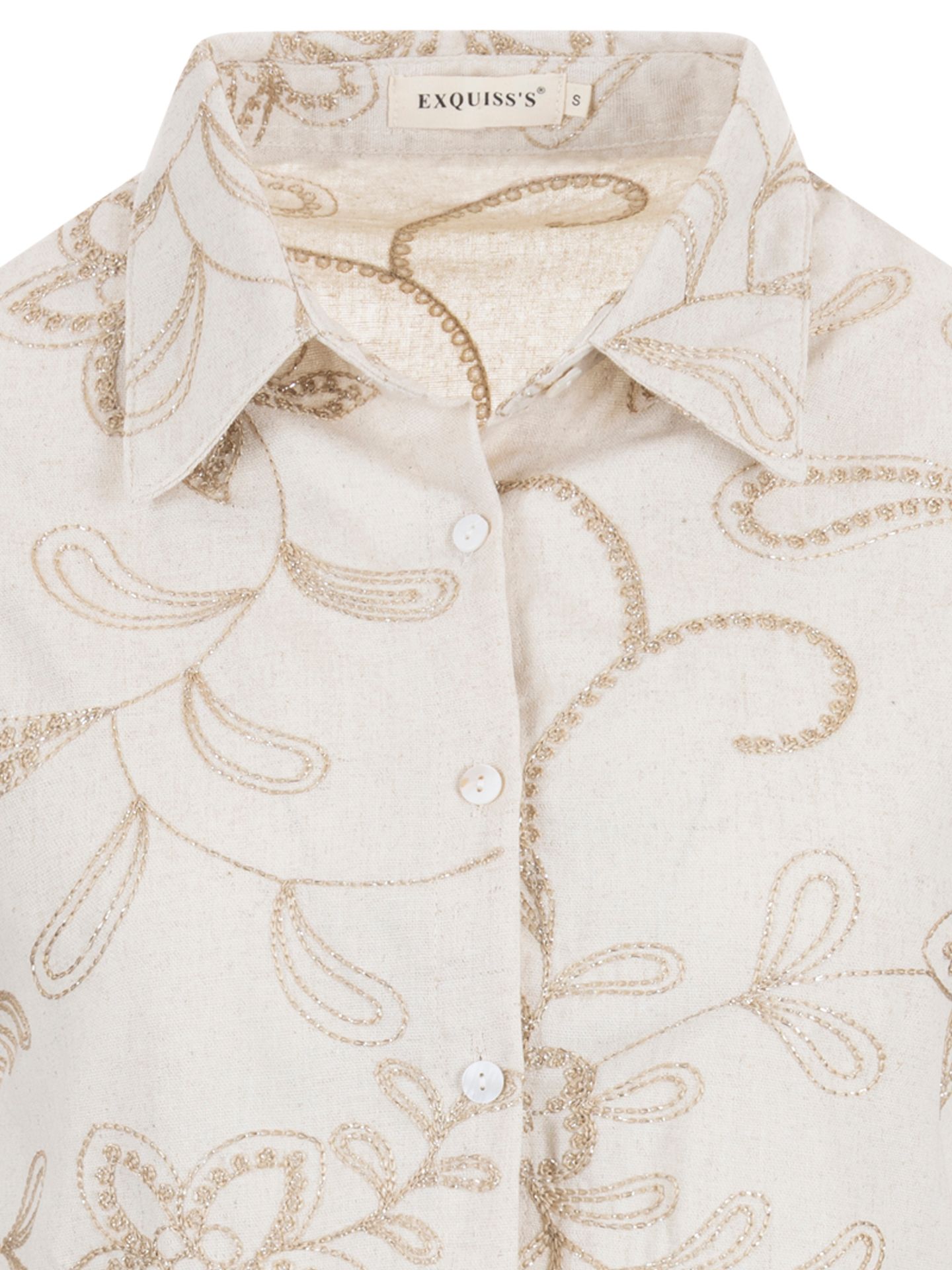 Exquisss Blouse Jonja Beige 00084884-5200