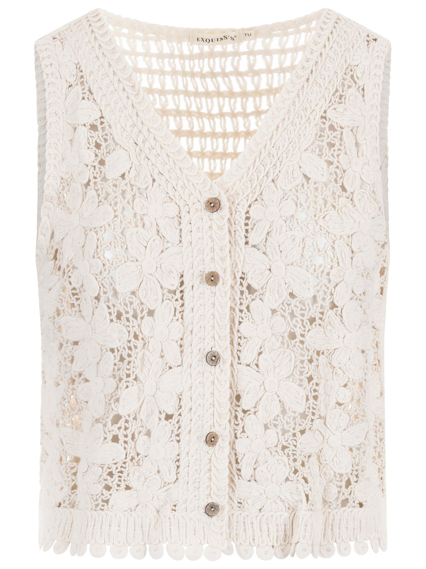 Exquisss Vest Kim Beige 00084887-5200