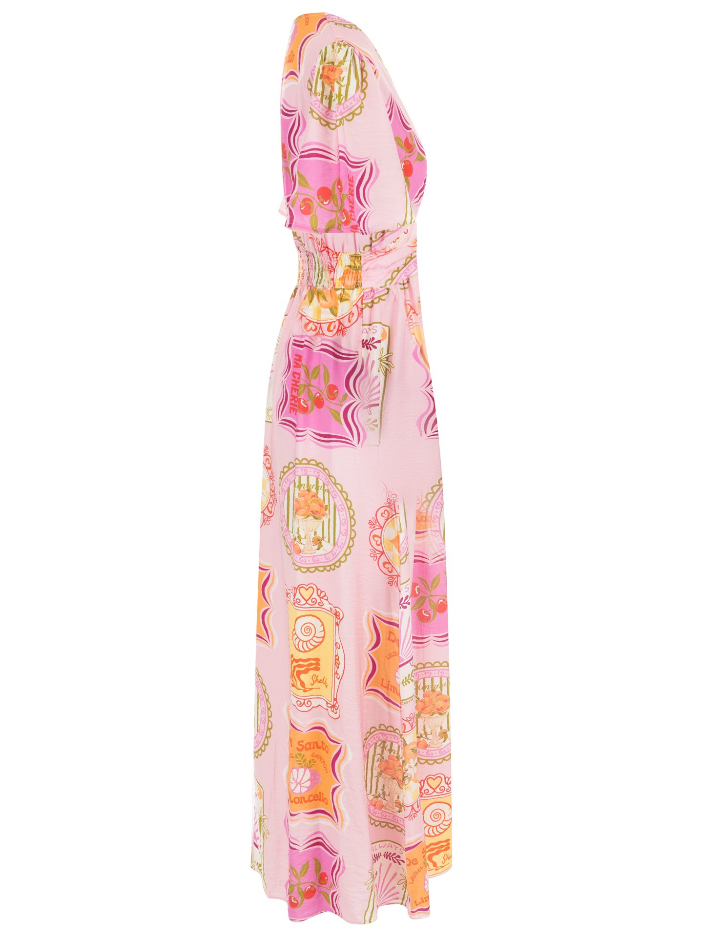 Flamant Rose Jurk Anja Roze 00084897-3900