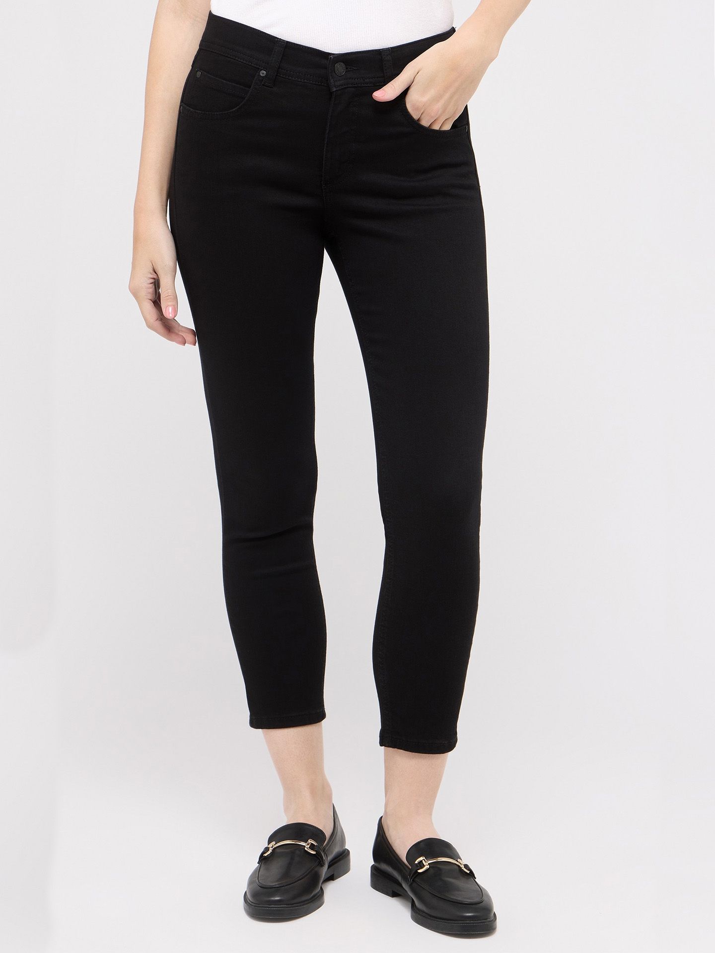 Angels Slim Fit Jeans Ornella Zwart 00084902-7500