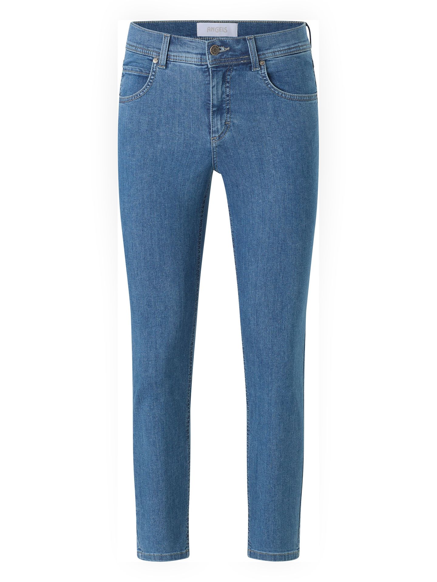 Angels Slim Fit Jeans Ornella Blauw 00084902-800