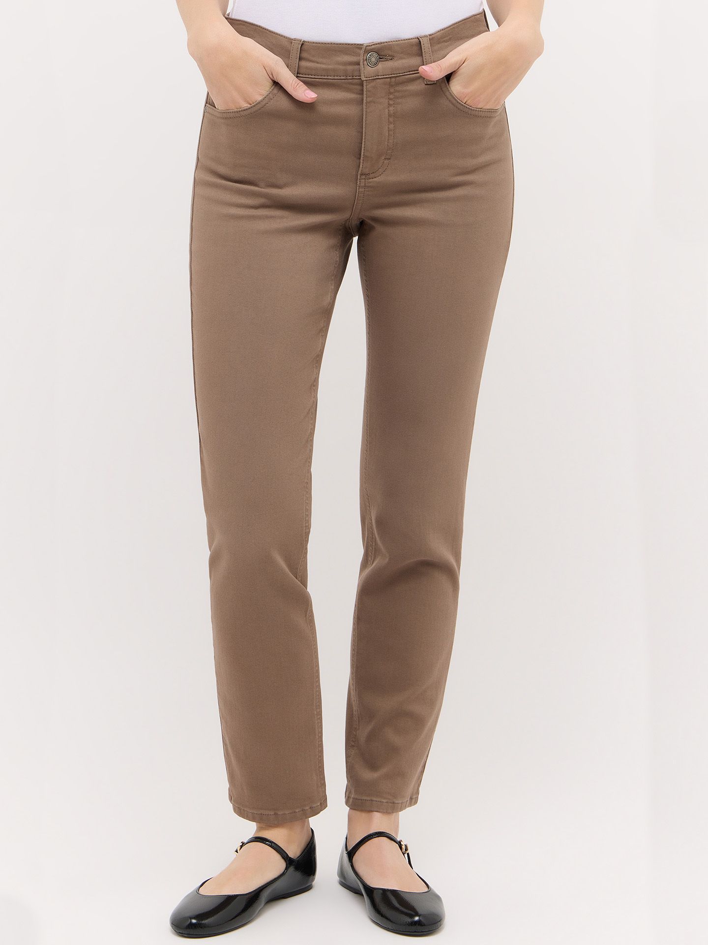 Angels Slim Fit Jeans Cici Taupe 00084903-5510