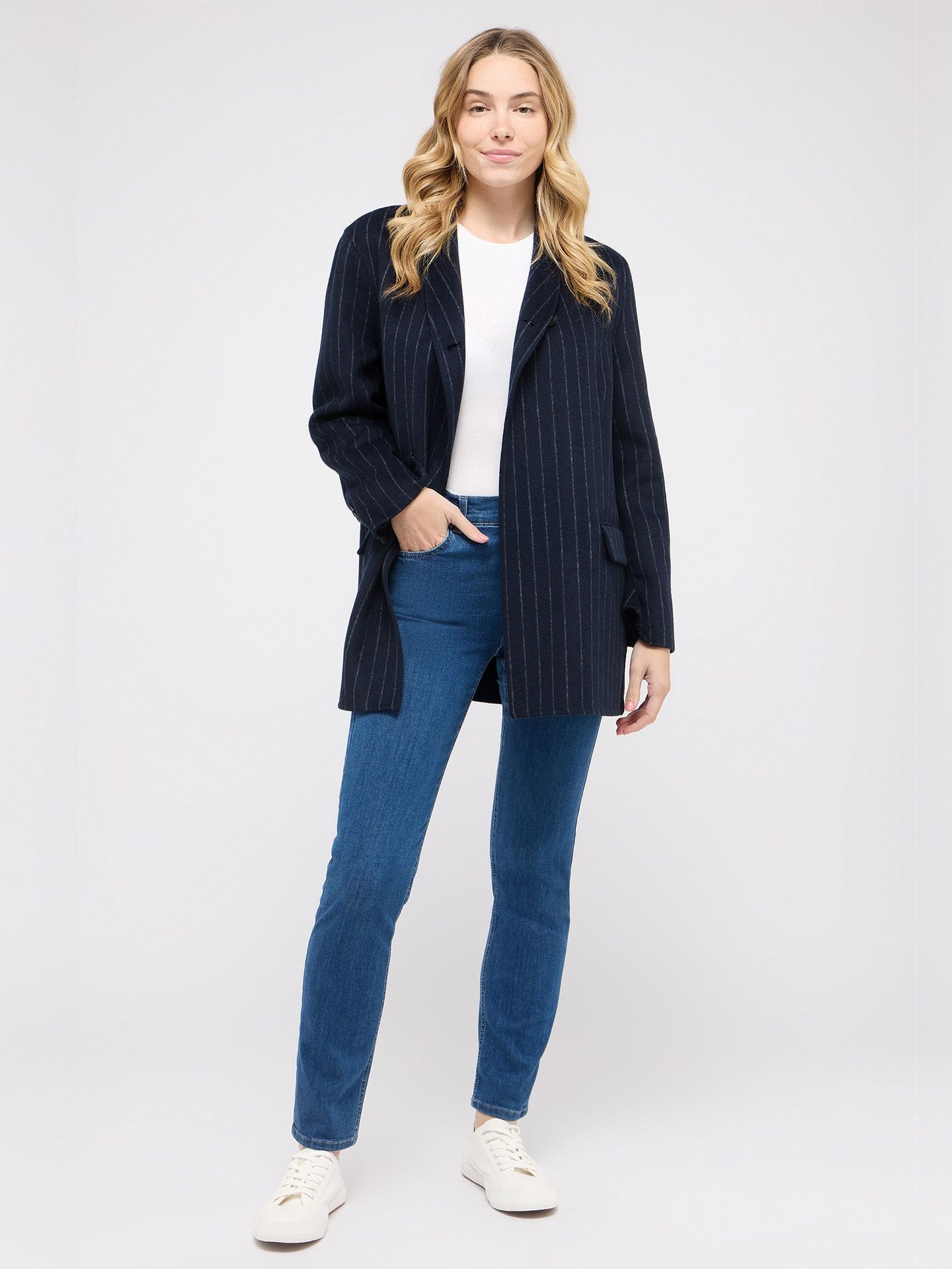 Angels Slim Fit Jeans Cici Blauw 00084903-800