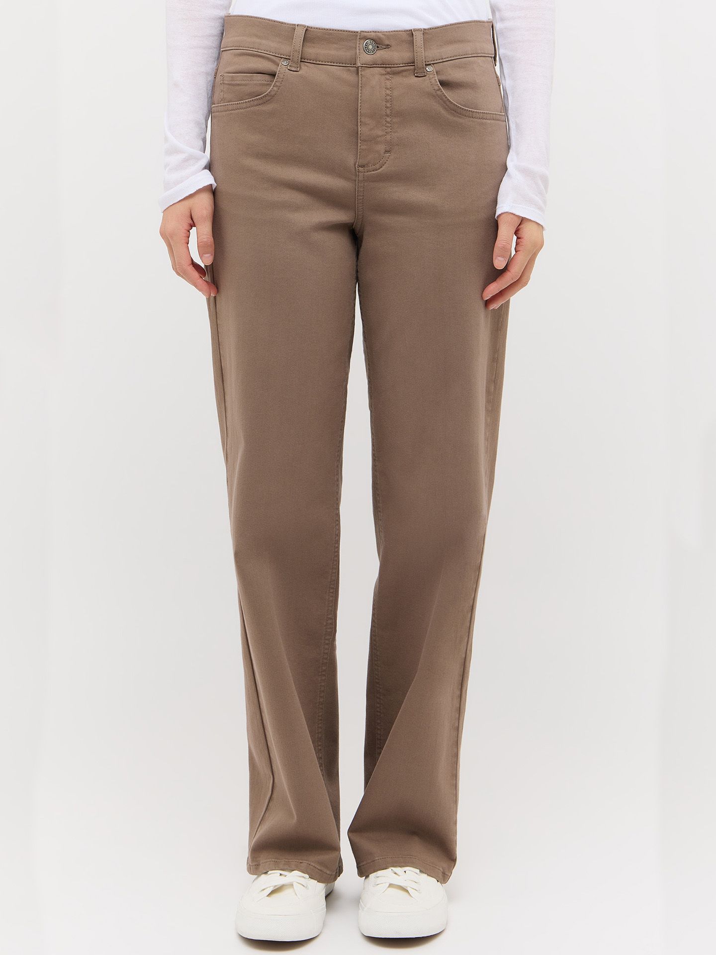 Angels Straight Jeans Lara Taupe 00084905-5510