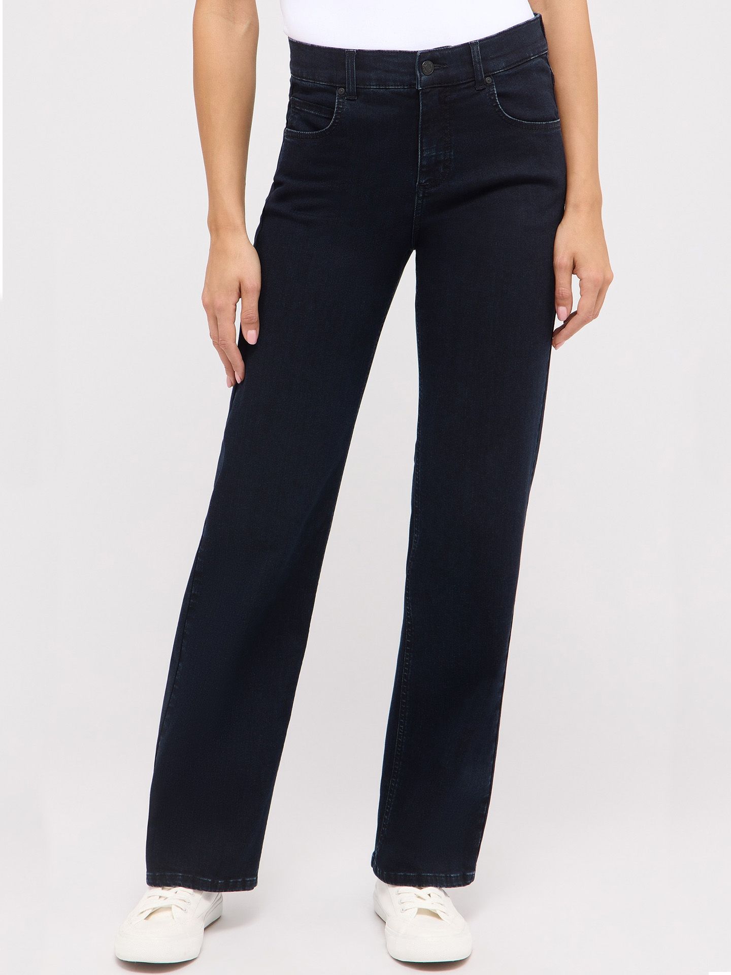 Angels Straight Jeans Lara Blauw 00084905-581