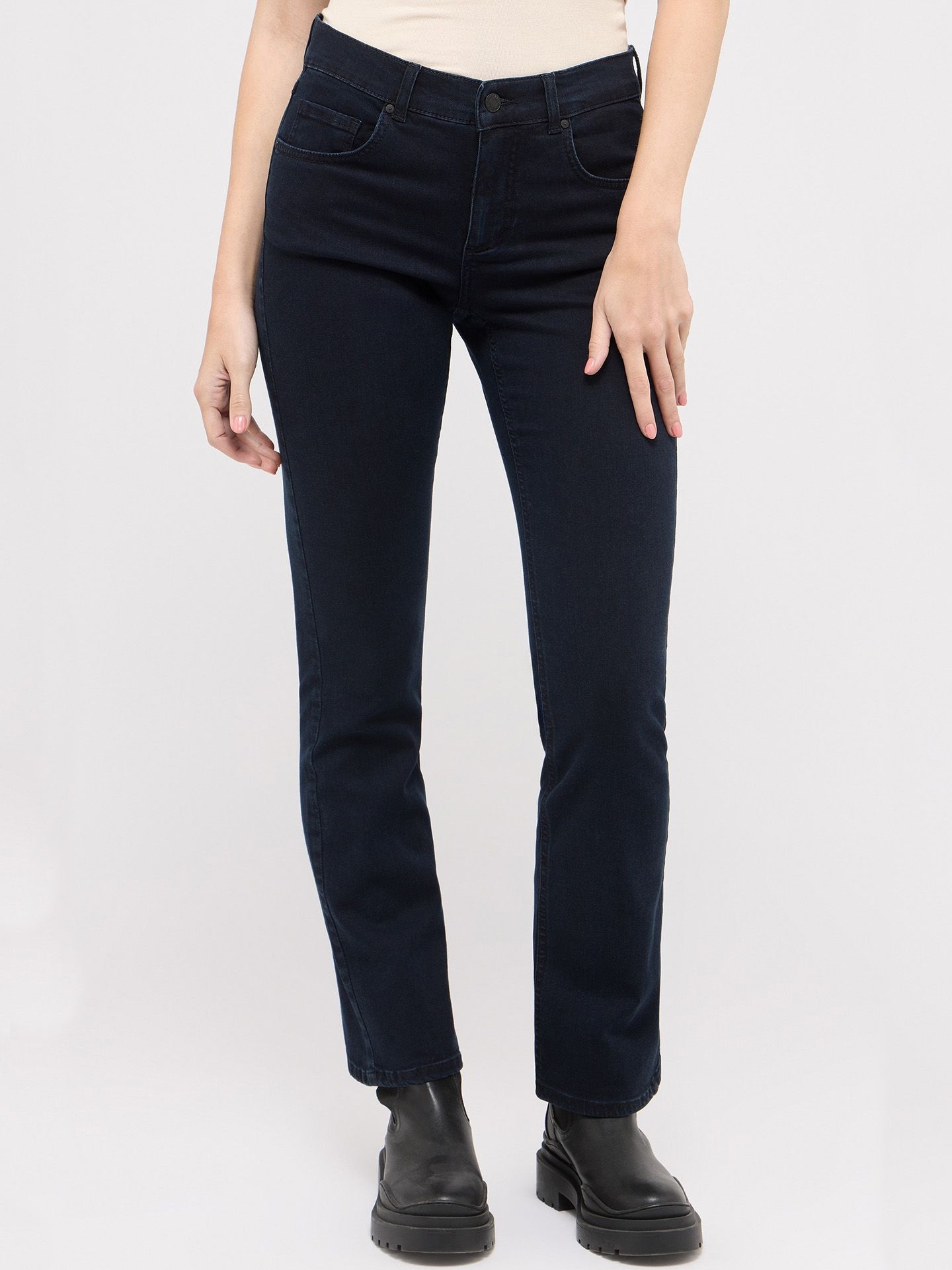 Angels Flared Jeans Leni Blauw 00084906-581