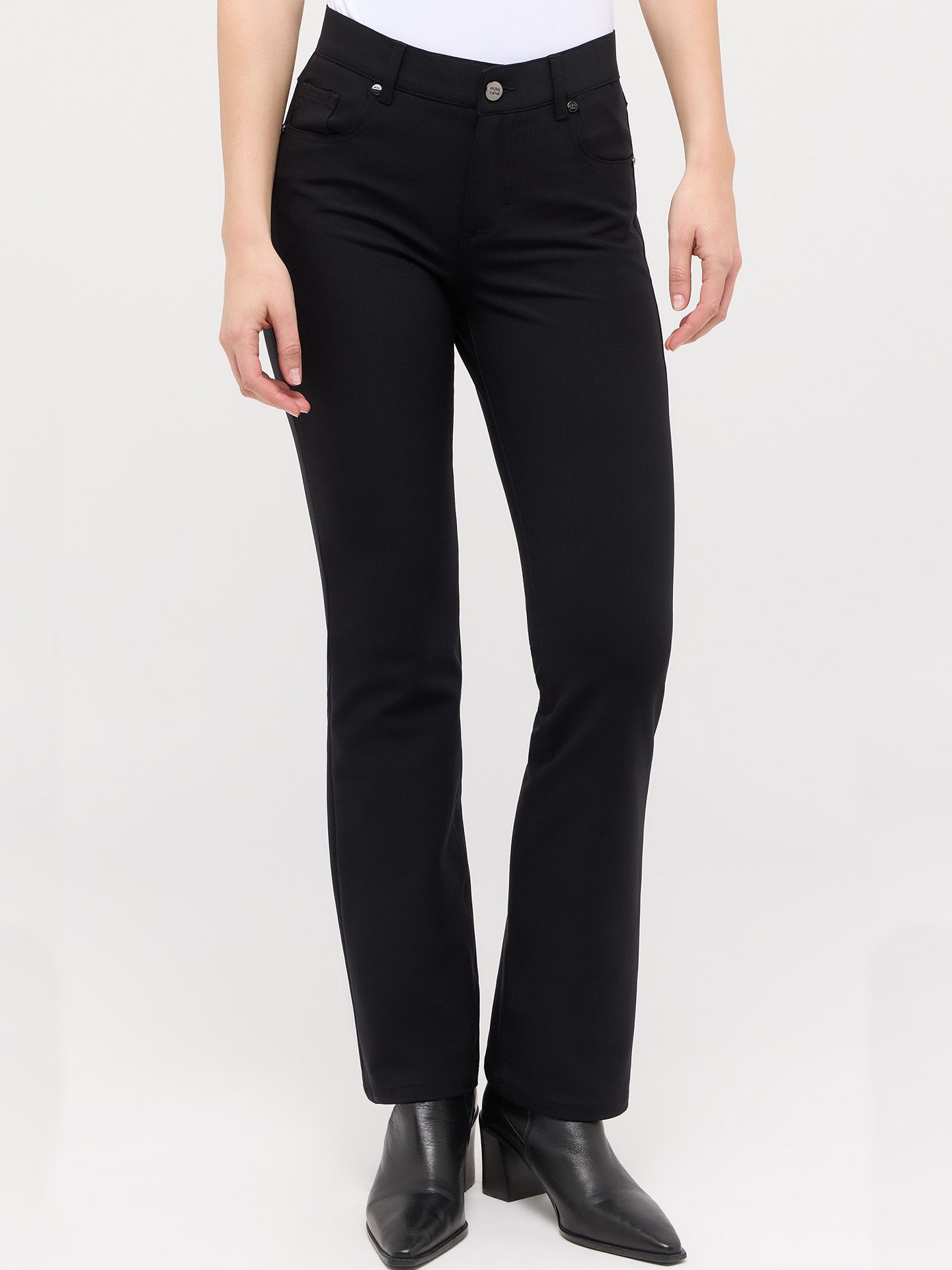 Angels Flared Broek Leni Zwart 00084908-7500