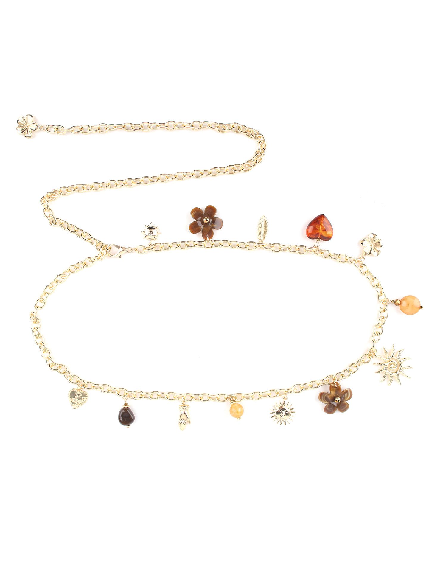 Schijvens mode Riem Luna Bruin 00084927-5800