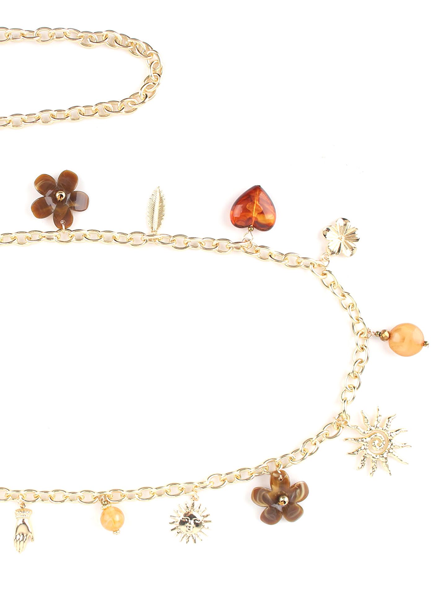 Schijvens mode Riem Luna Bruin 00084927-5800
