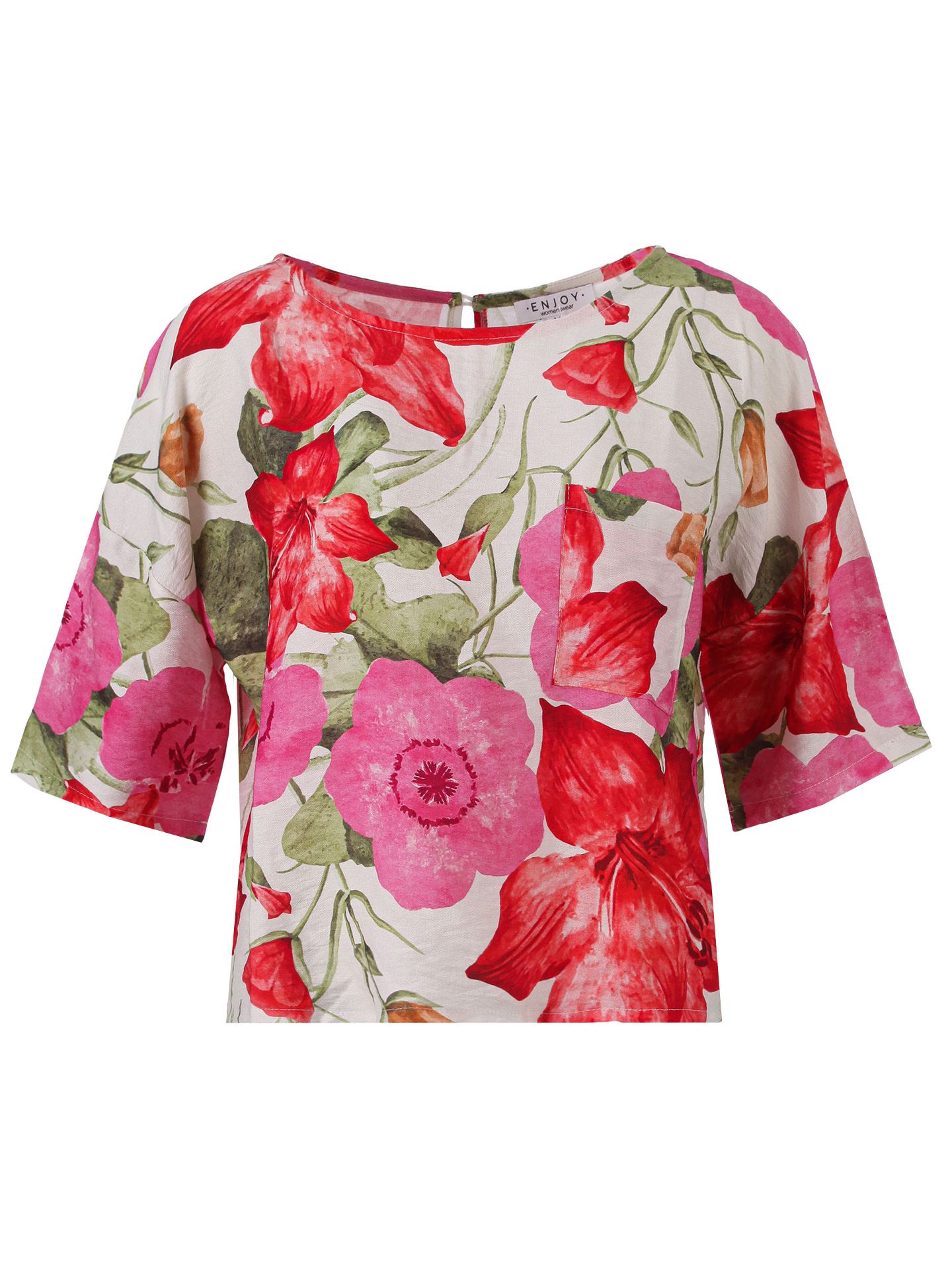 Enjoy Womenswear Blouse Yanna Rood 00084950-4800