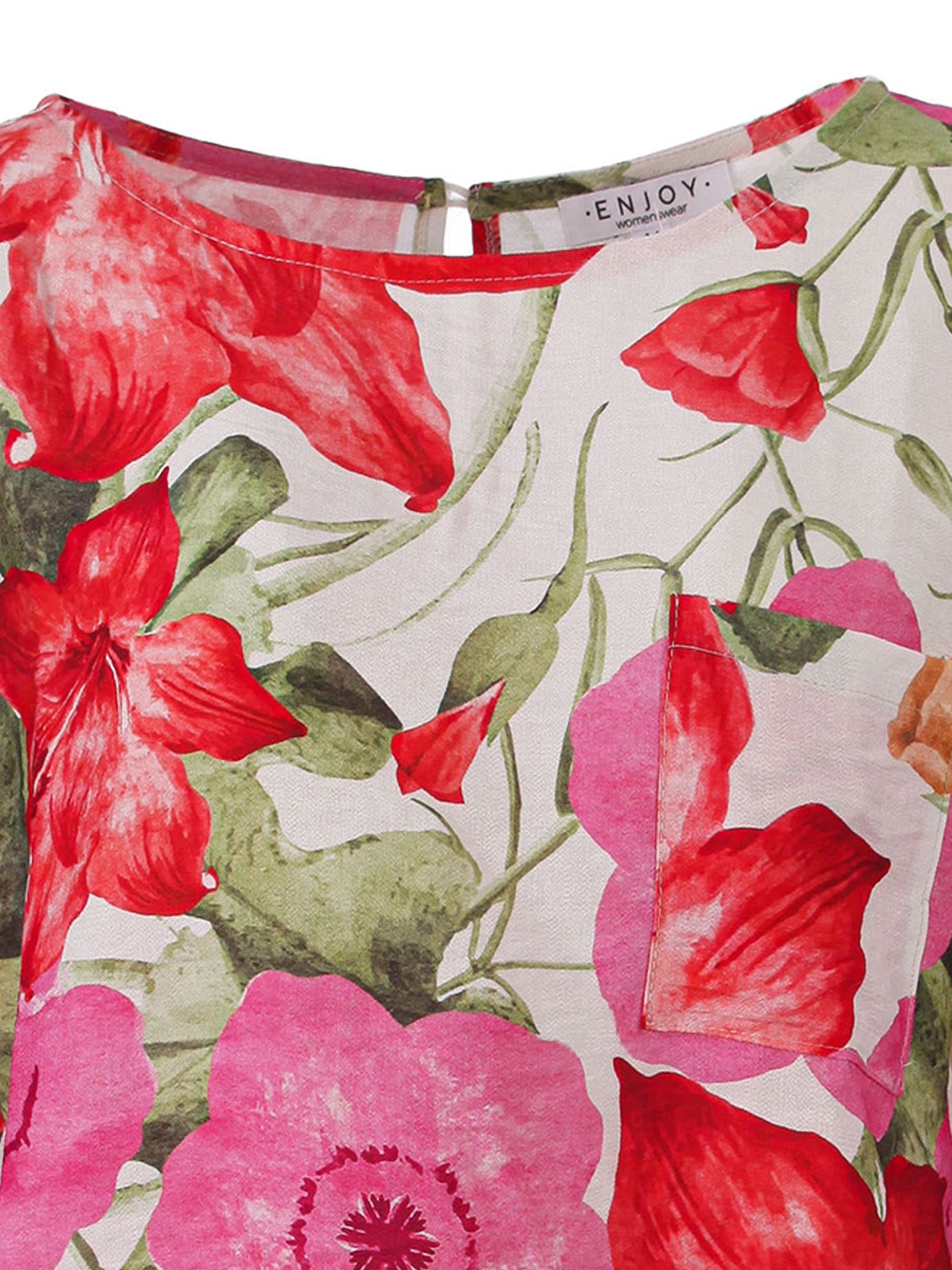 Enjoy Womenswear Blouse Yanna Rood 00084950-4800