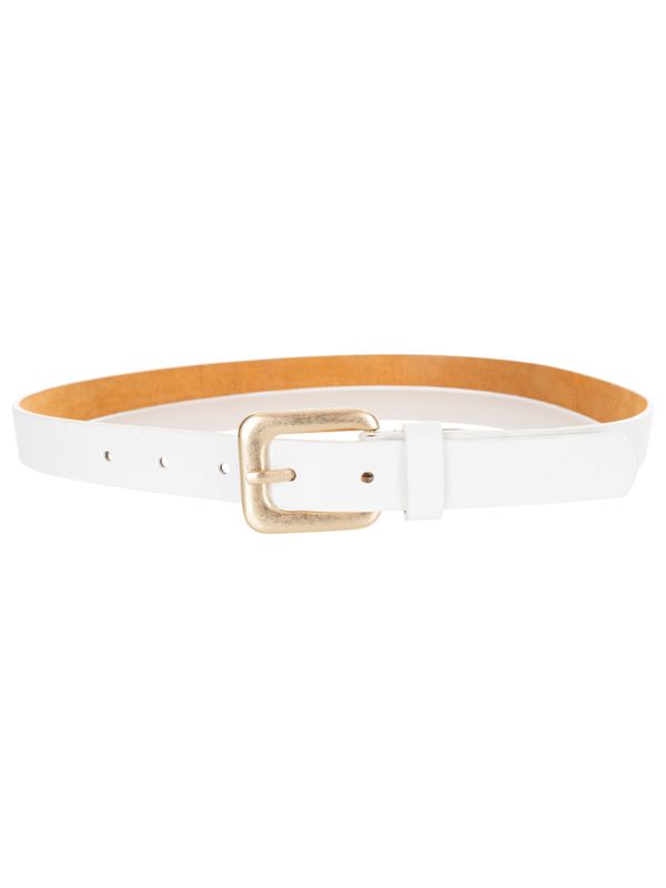 Schijvens mode Riem Julie Wit 2900082361045
