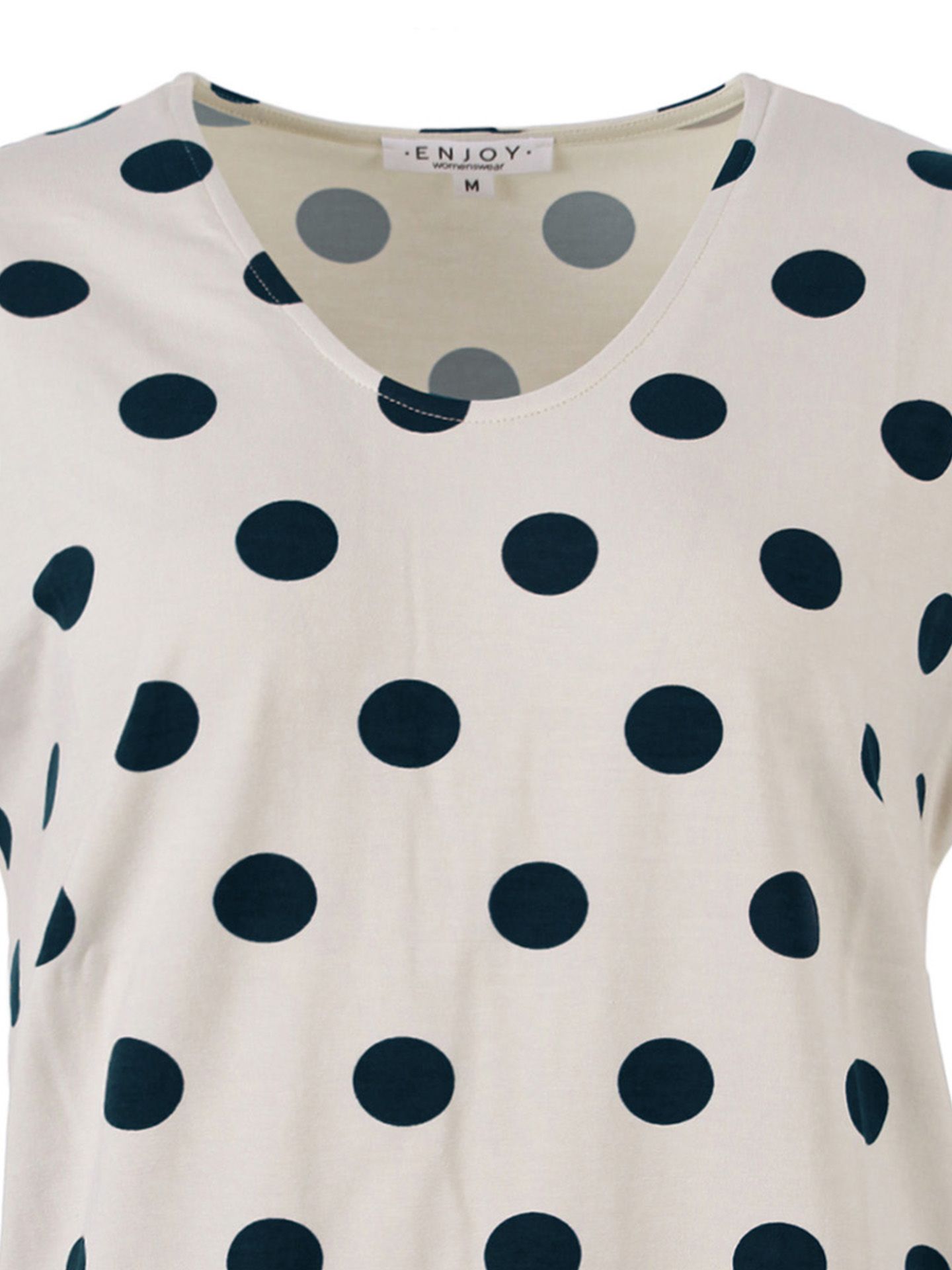 Enjoy Womenswear T-shirt Sanne Blauw 00084959-1500