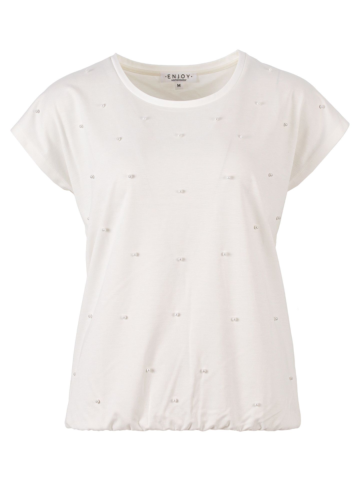 Enjoy Womenswear T-shirt Geertje Off white 00084960-5000
