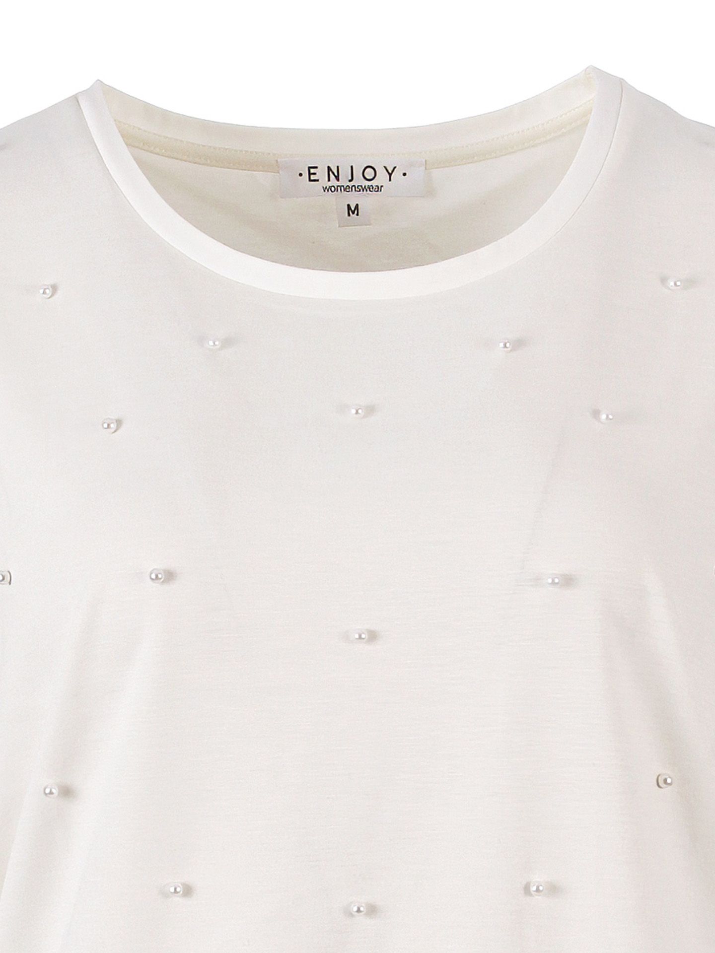 Enjoy Womenswear T-shirt Geertje Off white 00084960-5000