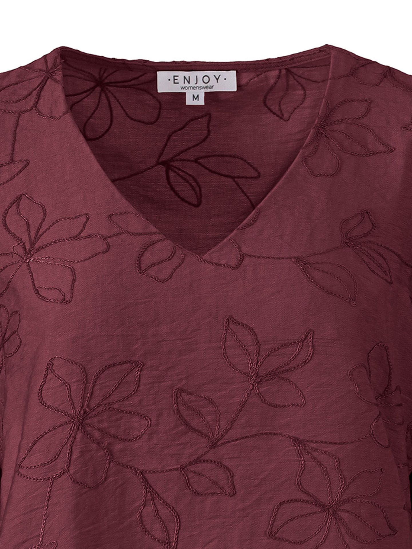 Enjoy Womenswear Blouse Honda Rood 00084961-3650