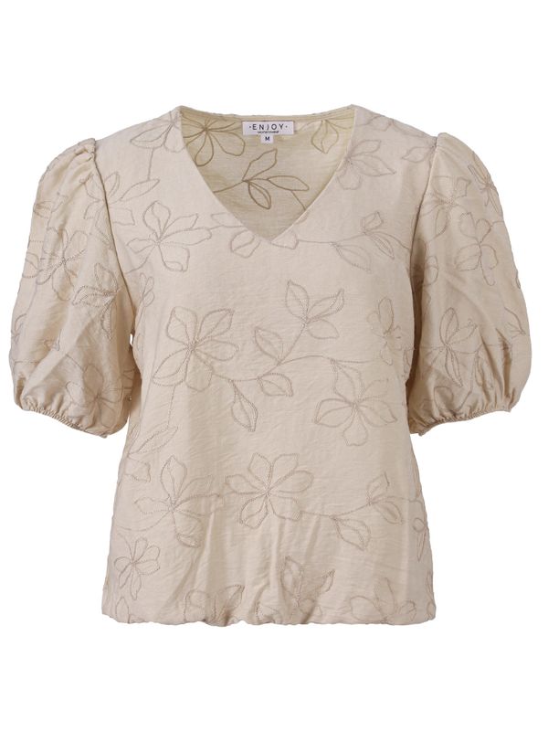 Enjoy Womenswear Blouse Honda Beige 2900082372058