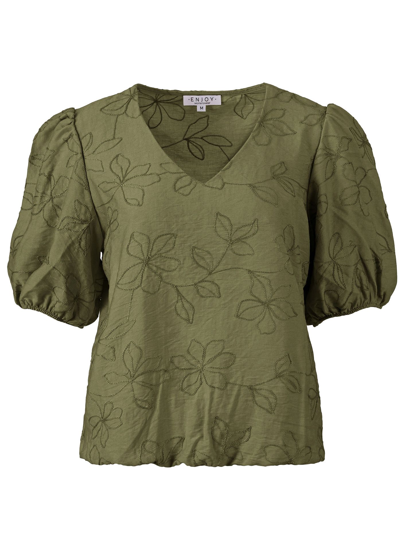 Enjoy Womenswear Blouse Honda Groen 00084961-6300