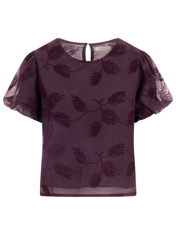 SAAR Blouse Vine Paars 2900082384044