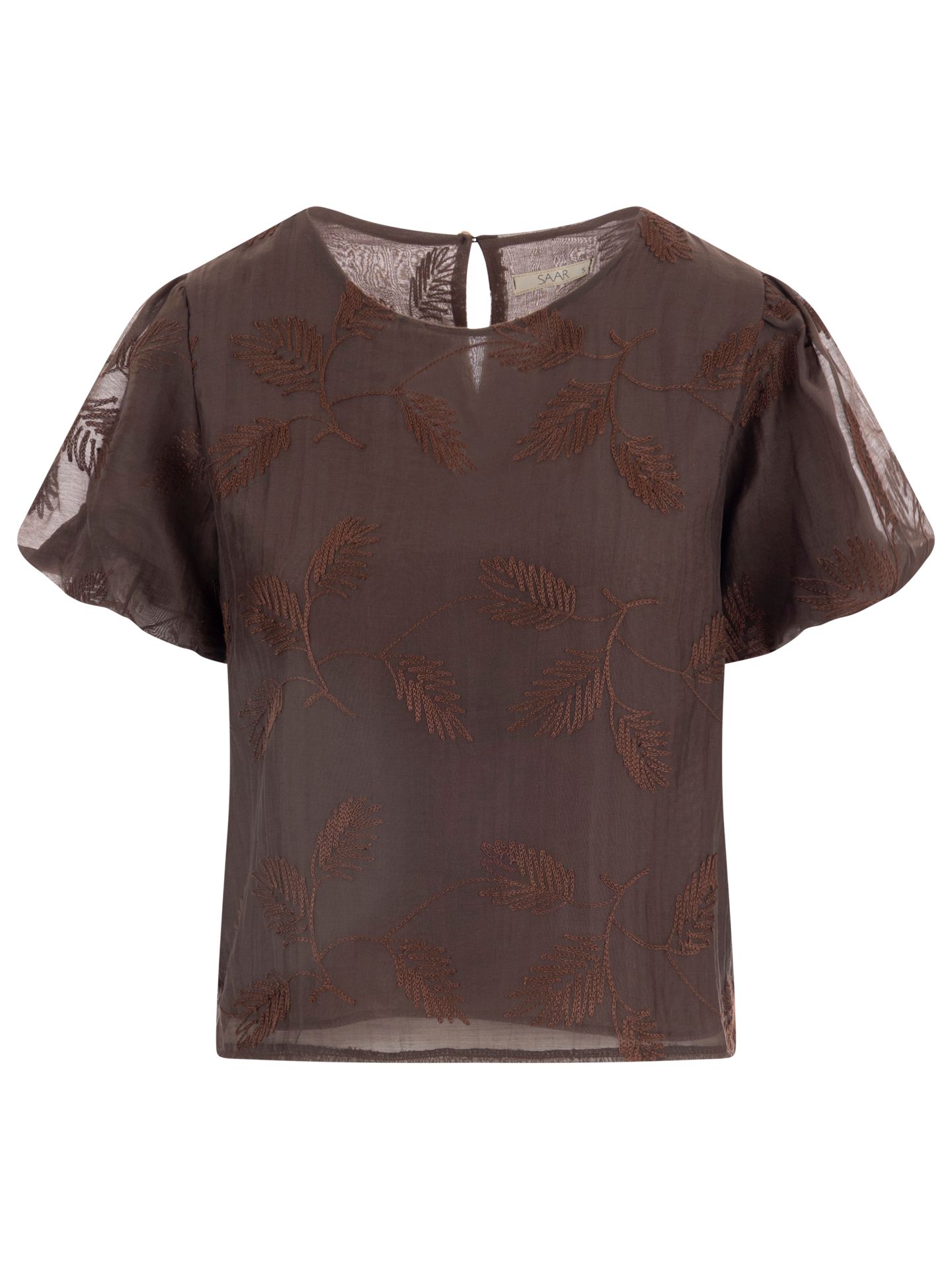 SAAR Blouse Vine Bruin 00084966-5800